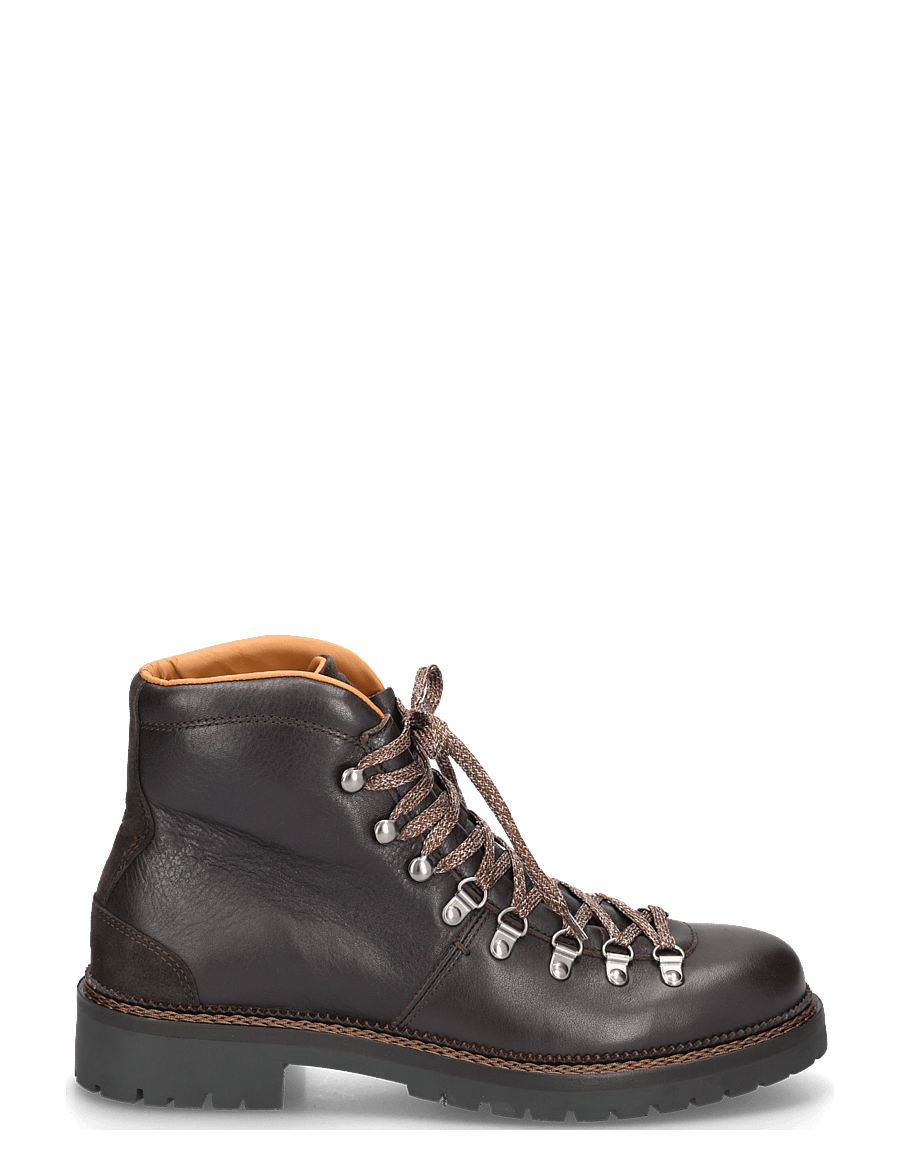 Hackett London - VERBIER HIKER - laced boots - ebony brown - 2