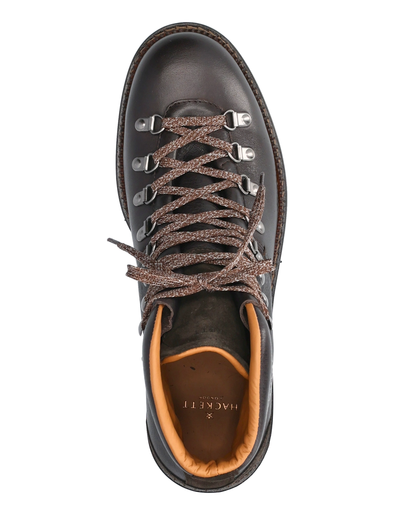 Hackett London - VERBIER HIKER - laced boots - ebony brown - 3