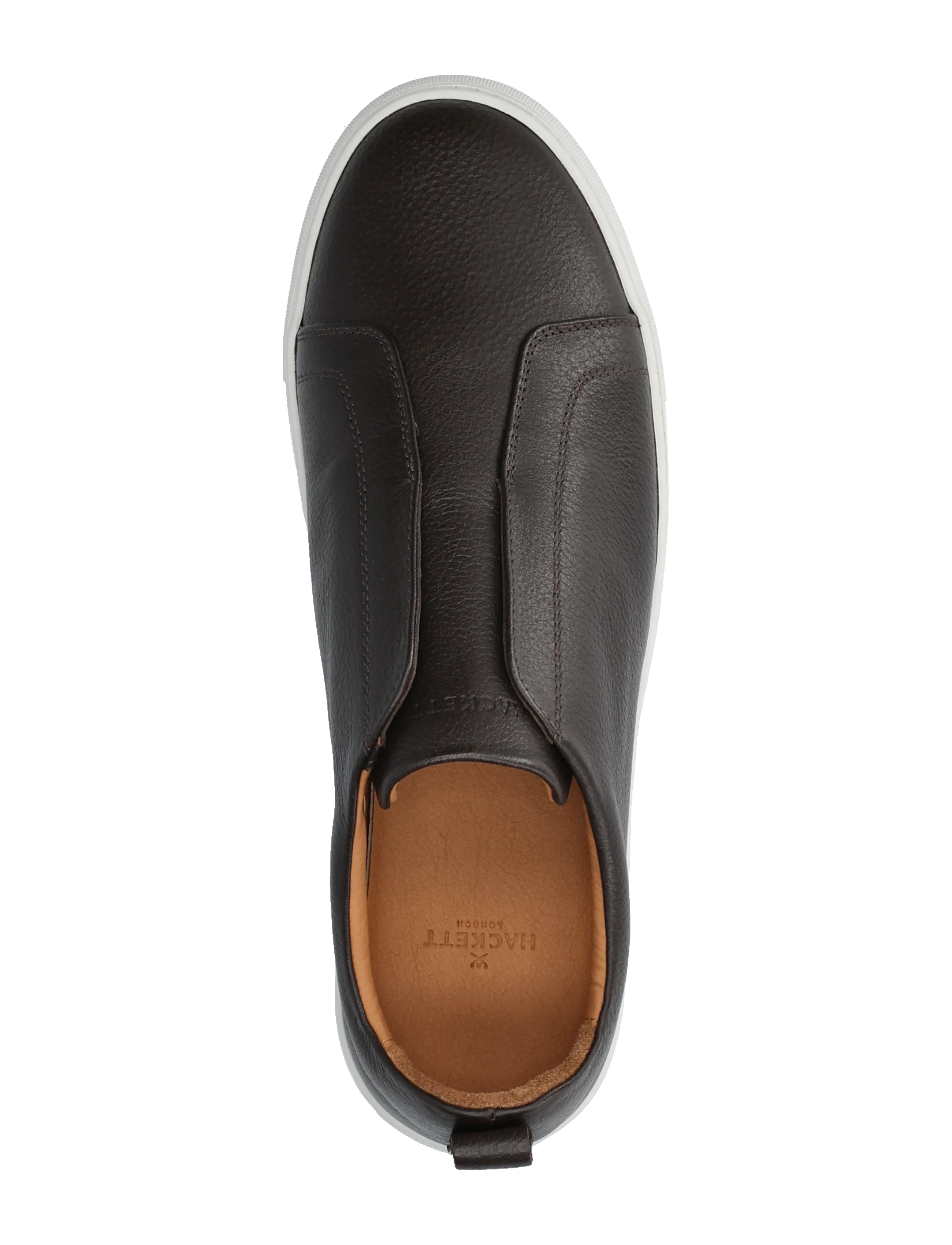 Hackett London - VISION PEBBLE - viisakad tossud - chocolate brown - 3