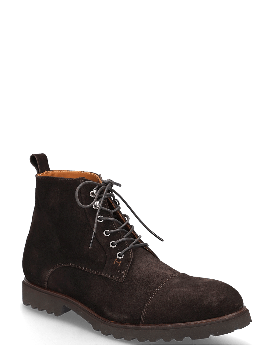 Hackett London - HUDSON - laced boots - chocolate brown - 0