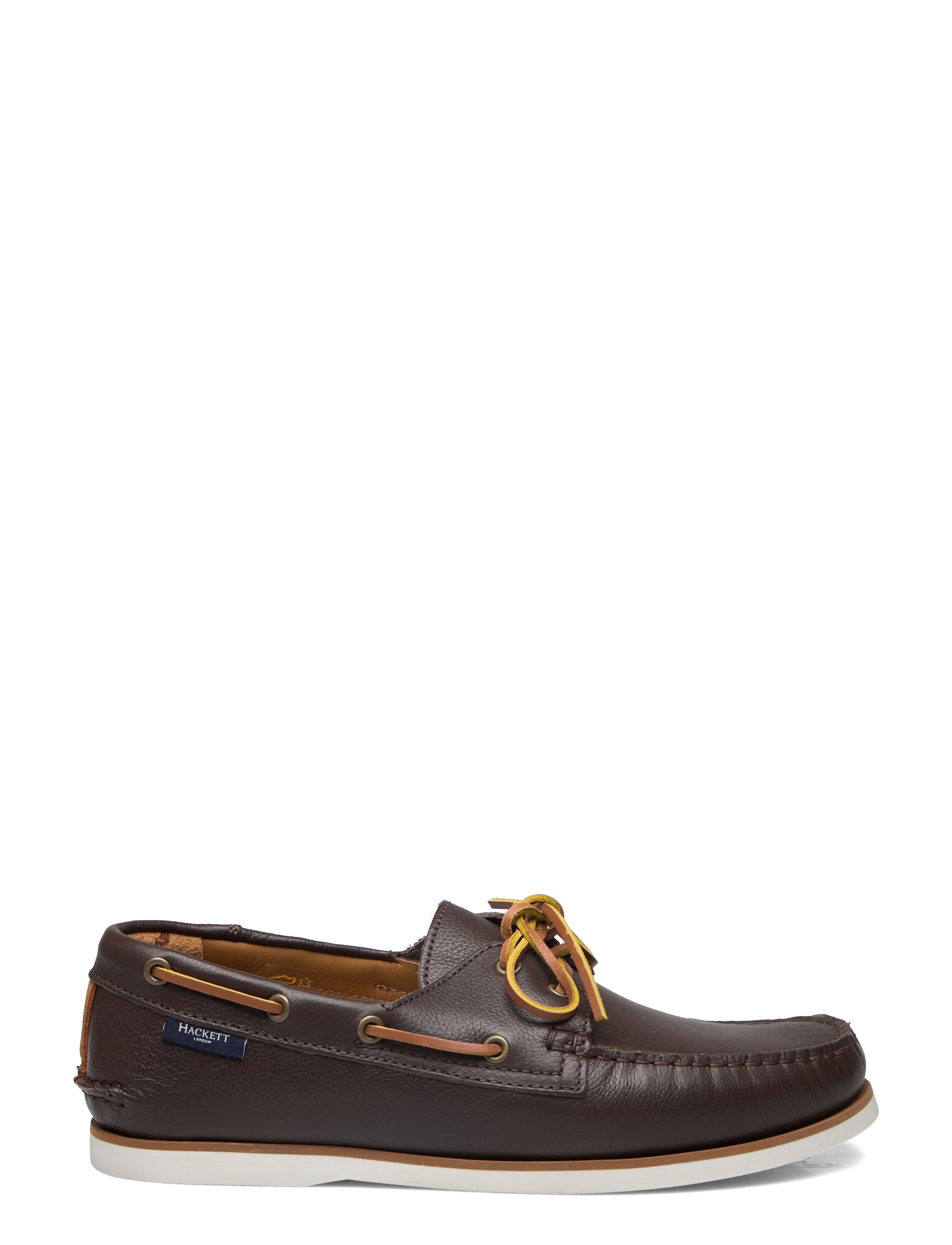 Hackett London - HERM GRAIN LTH DECK - brown - 1