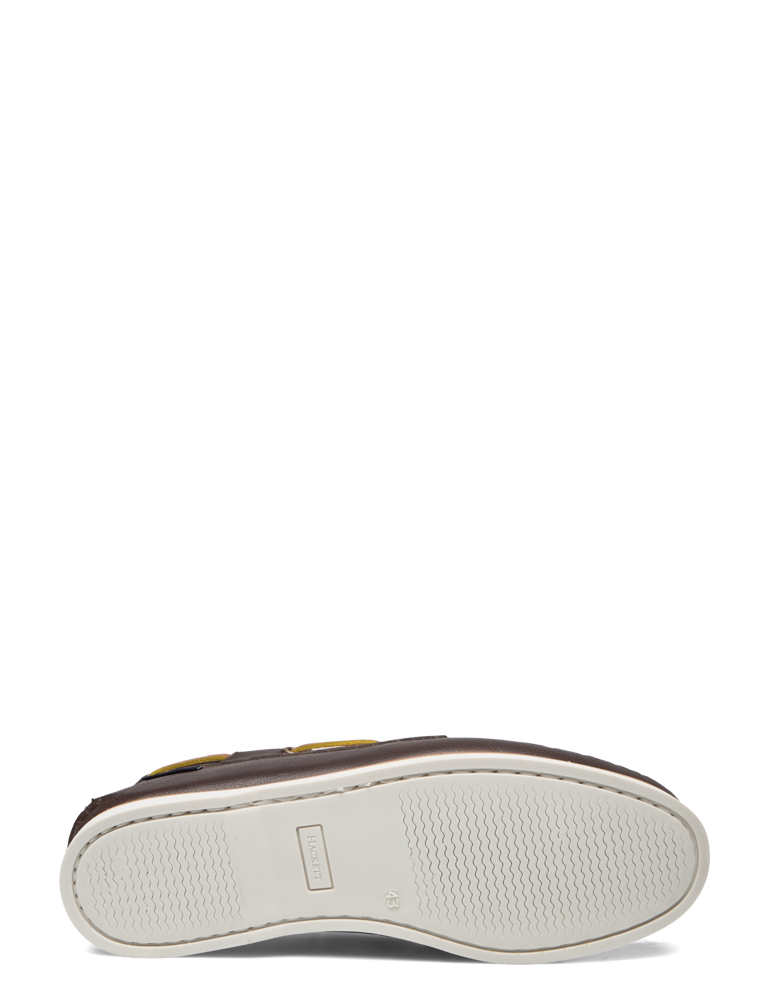 Hackett London - HERM GRAIN LTH DECK - brown - 4