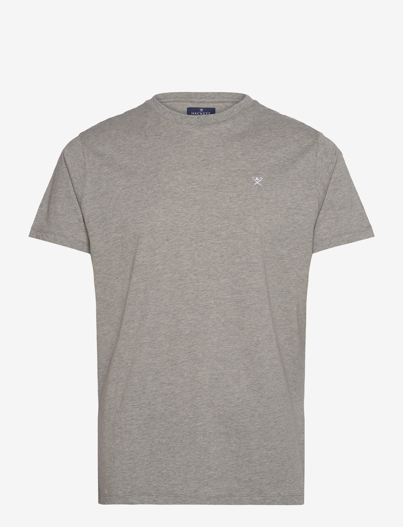 Hackett London - CLASSIC SS TSHIRT - marl grey - 0