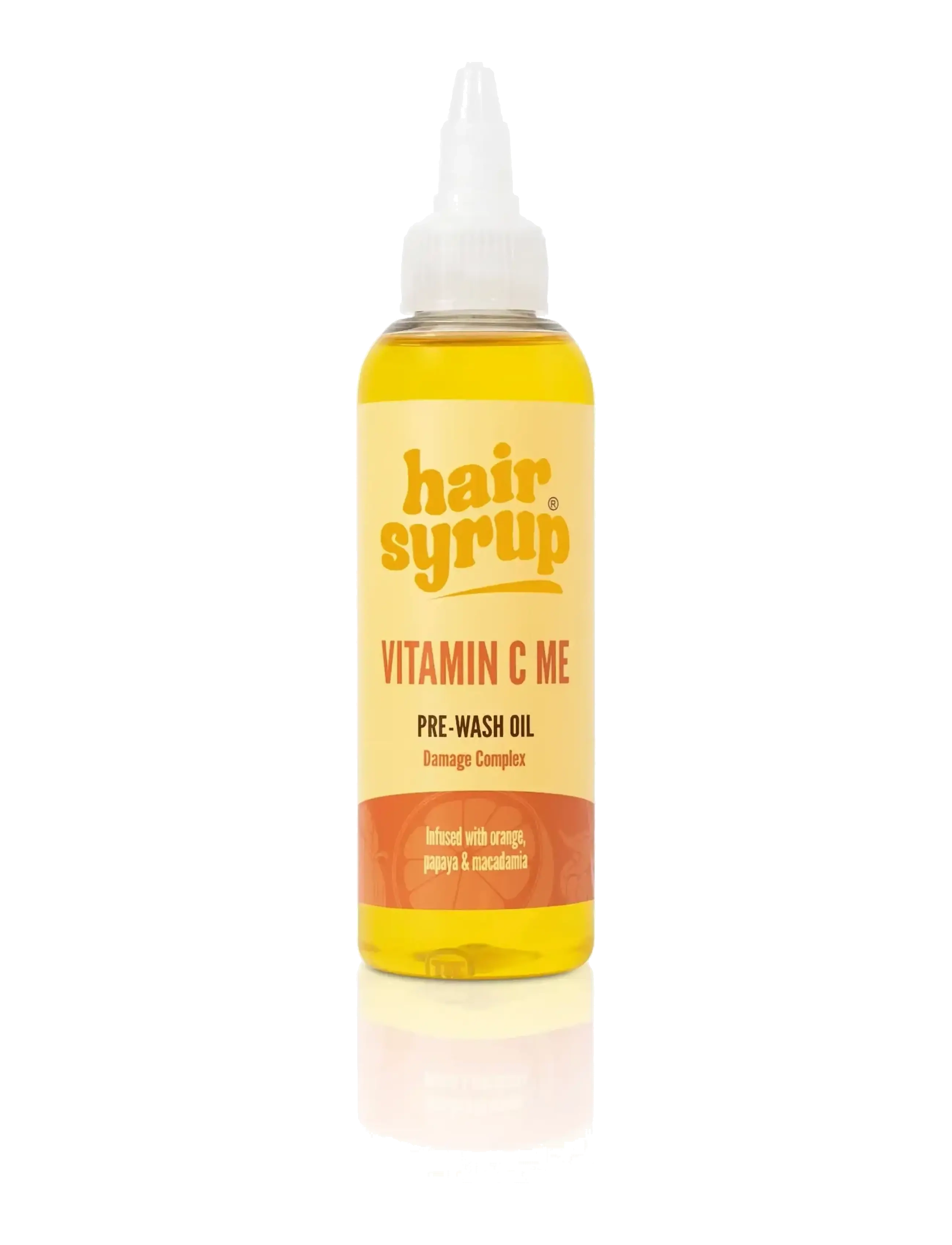 Hair Syrup Hair-Syrup Pre-Wash Hair Oil Vitamin-c-me - Nyheder - ORANGE / clear