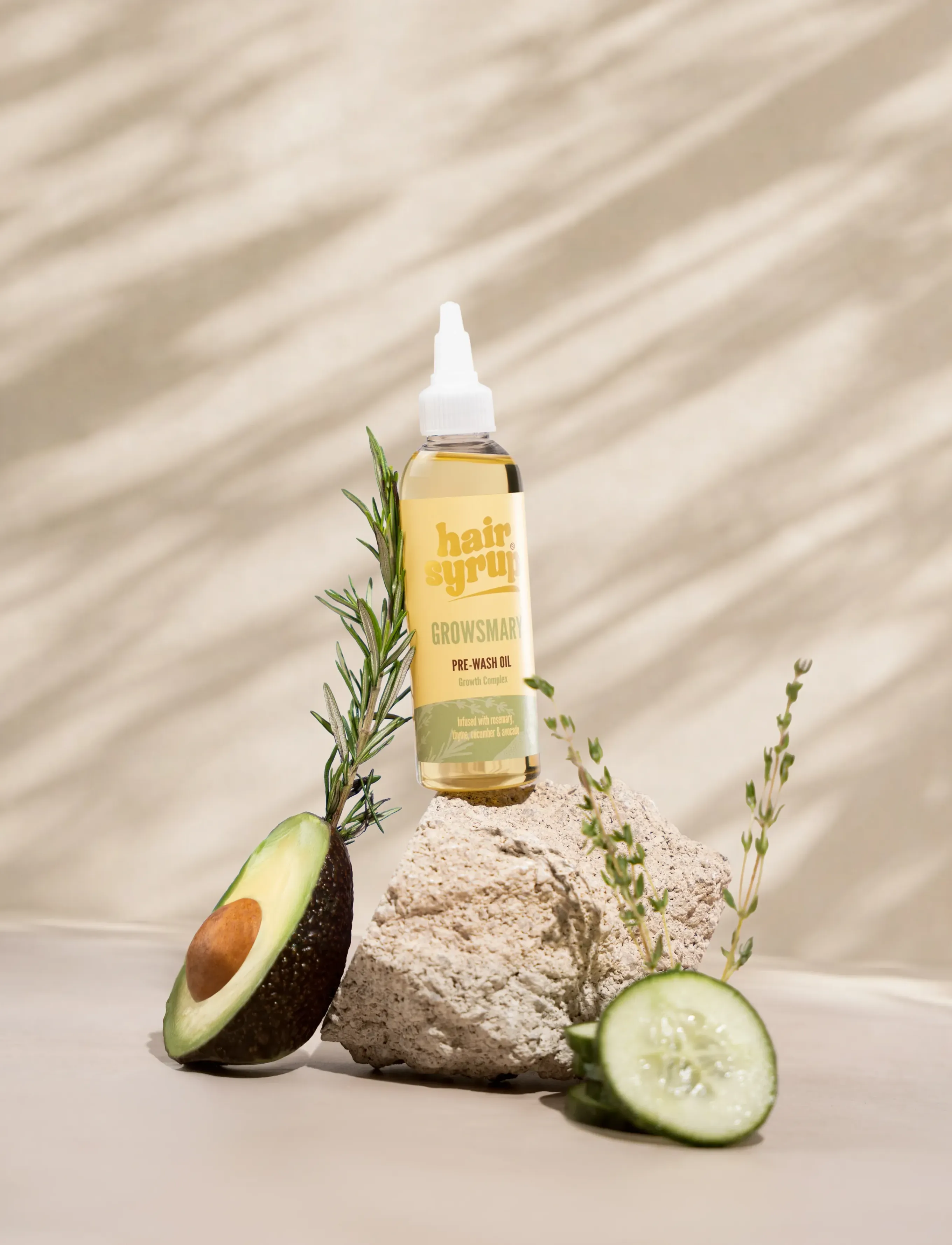 Hair Syrup Hair Syrup Pre-Wash Hair Oil Grows-Mary, 100 ml, Nude, Pleje > Hårolie, Dame