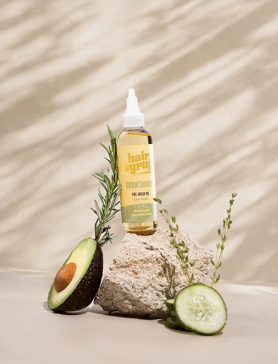 Hair Syrup - Hair Syrup Pre-Wash Hair Oil Grows-Mary - juukseõli - dusty green - 0