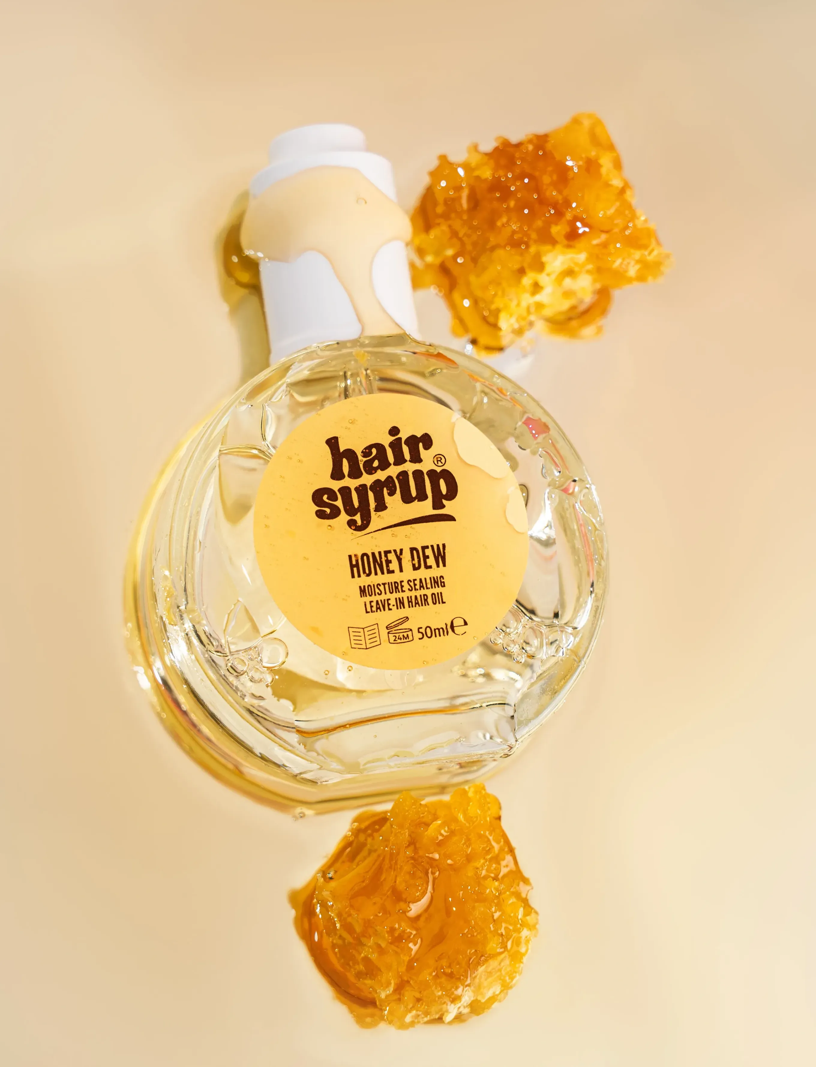 Hair Syrup Hair-Syrup Leave In Oil Honey-Dew, 50 ml, Nude, Pleje > Hårolie, Dame