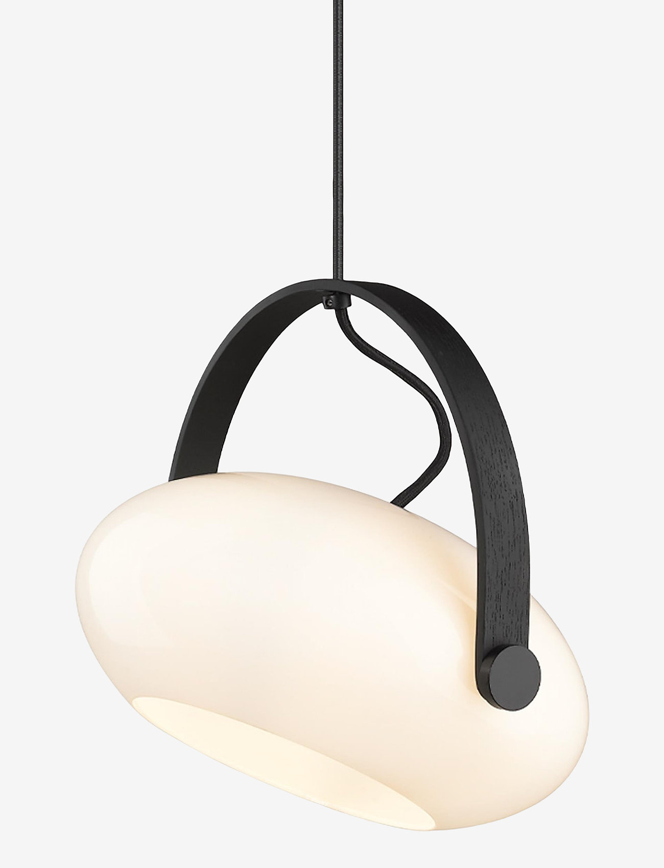 Halo Design - D.C - pendant lamps - opal, black - 0