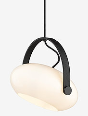 Halo Design - D.C - pendant lamps - opal, black - 0