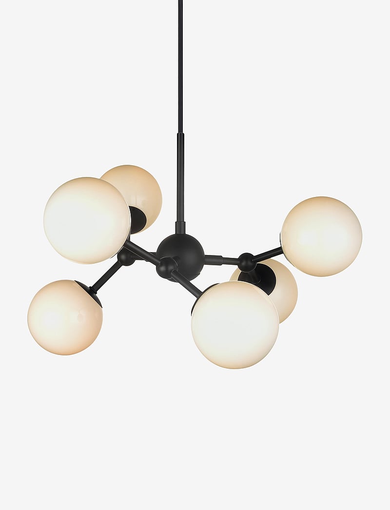 Halo Design - ATOM - pendellampen - opal, black - 0