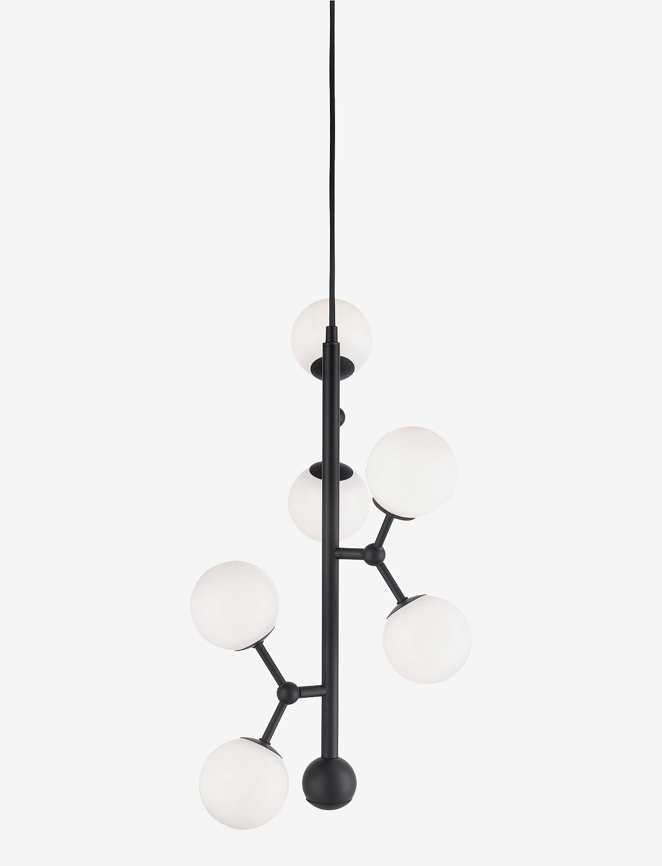 Halo Design - ATOM - pendant lamps - black, opal - 0