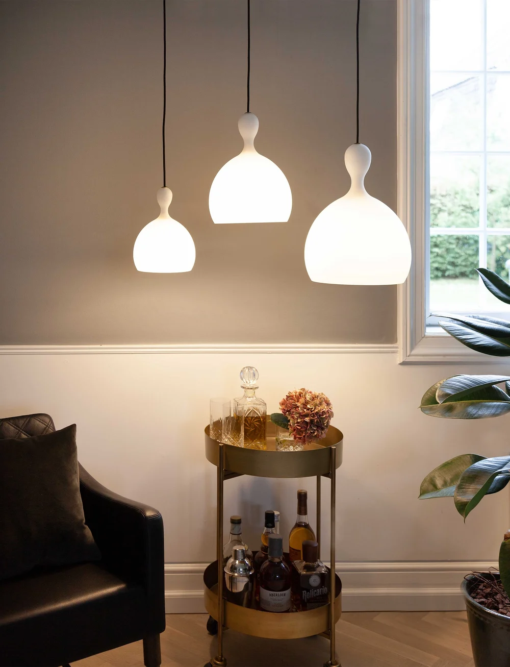 Halo Design - DUEODDE - pendellampen - opalic - 1