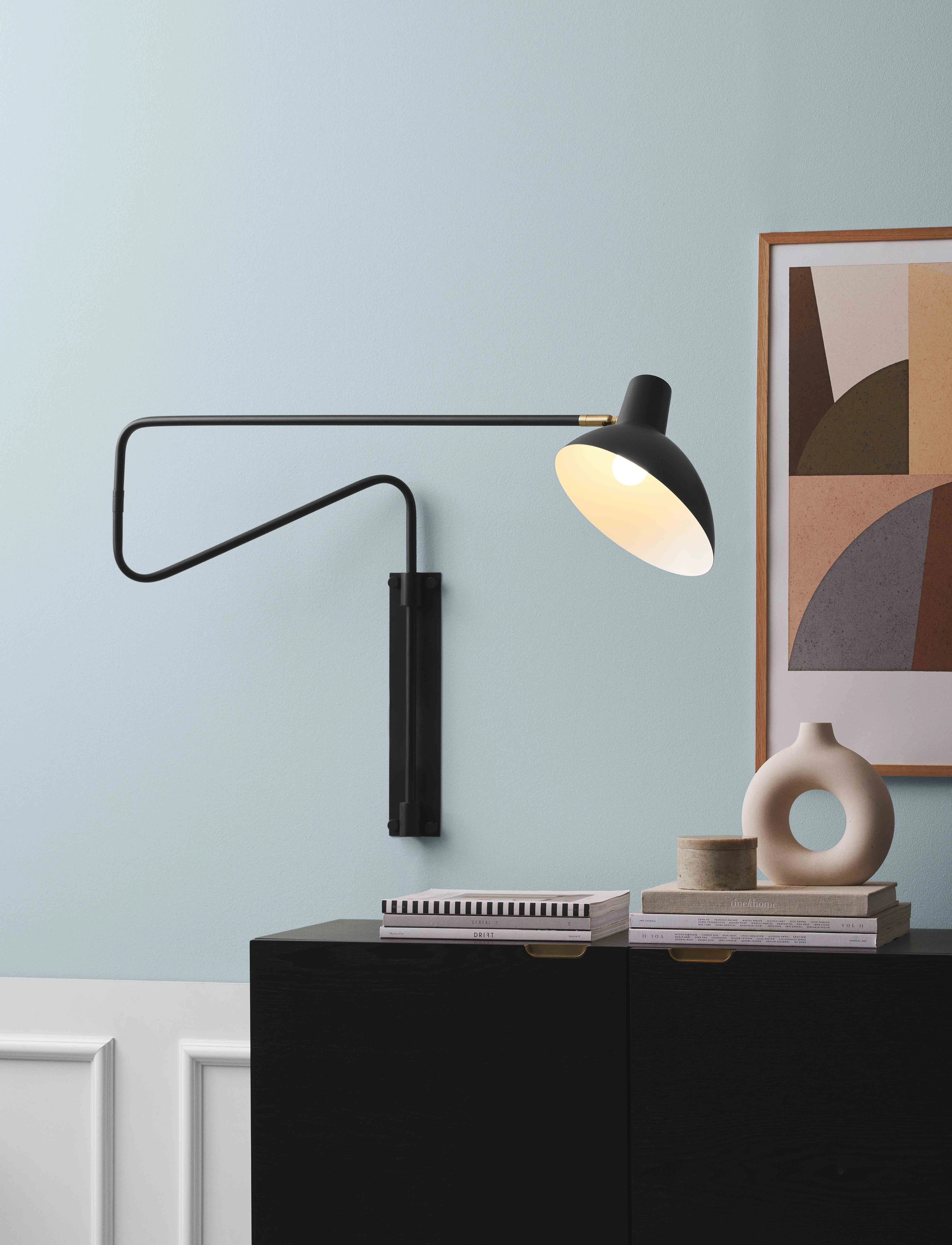 Halo Design Metropole Deluxe, Ø 15 cm, Black, Lamper > Væglamper, Unisex