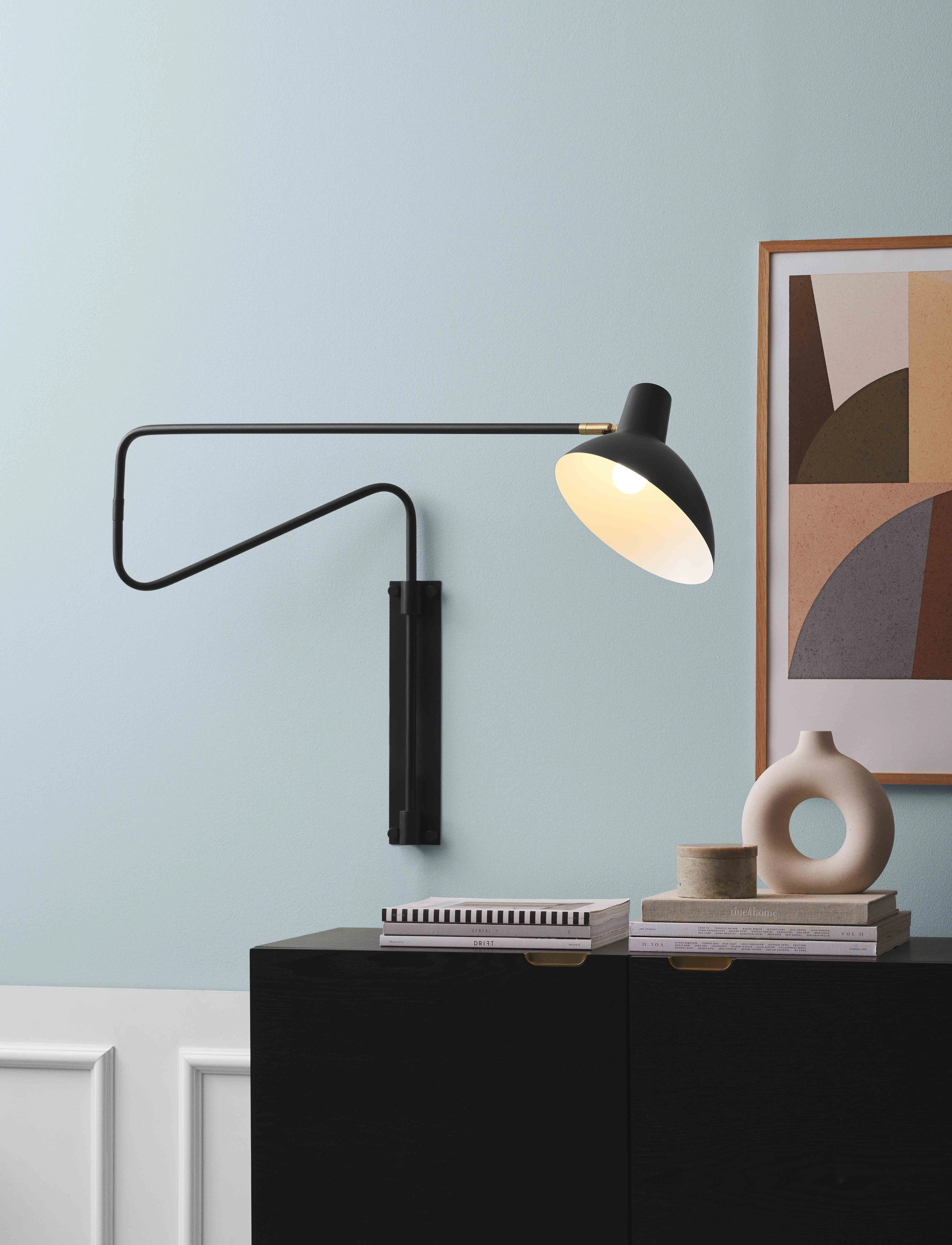 Halo Design Metropole Deluxe, Ø 20 cm, Black, Lamper > Væglamper, Unisex