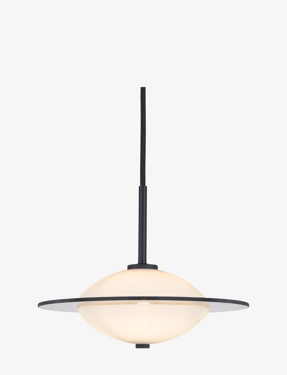 Halo Design - Orbit - pendellampen - opalic / black - 0