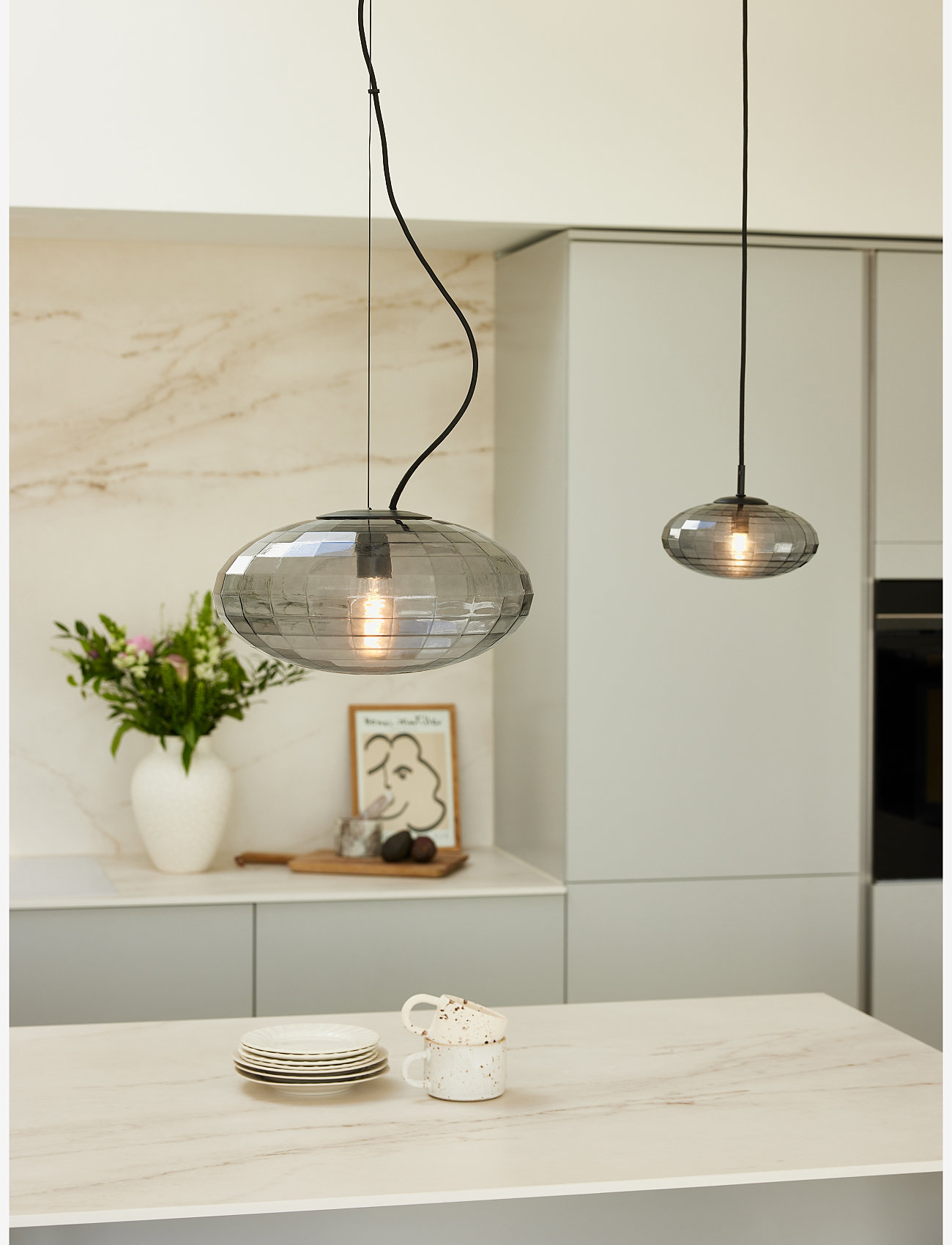 Halo Design - Mesh - deckenleuchte - smoke - 1