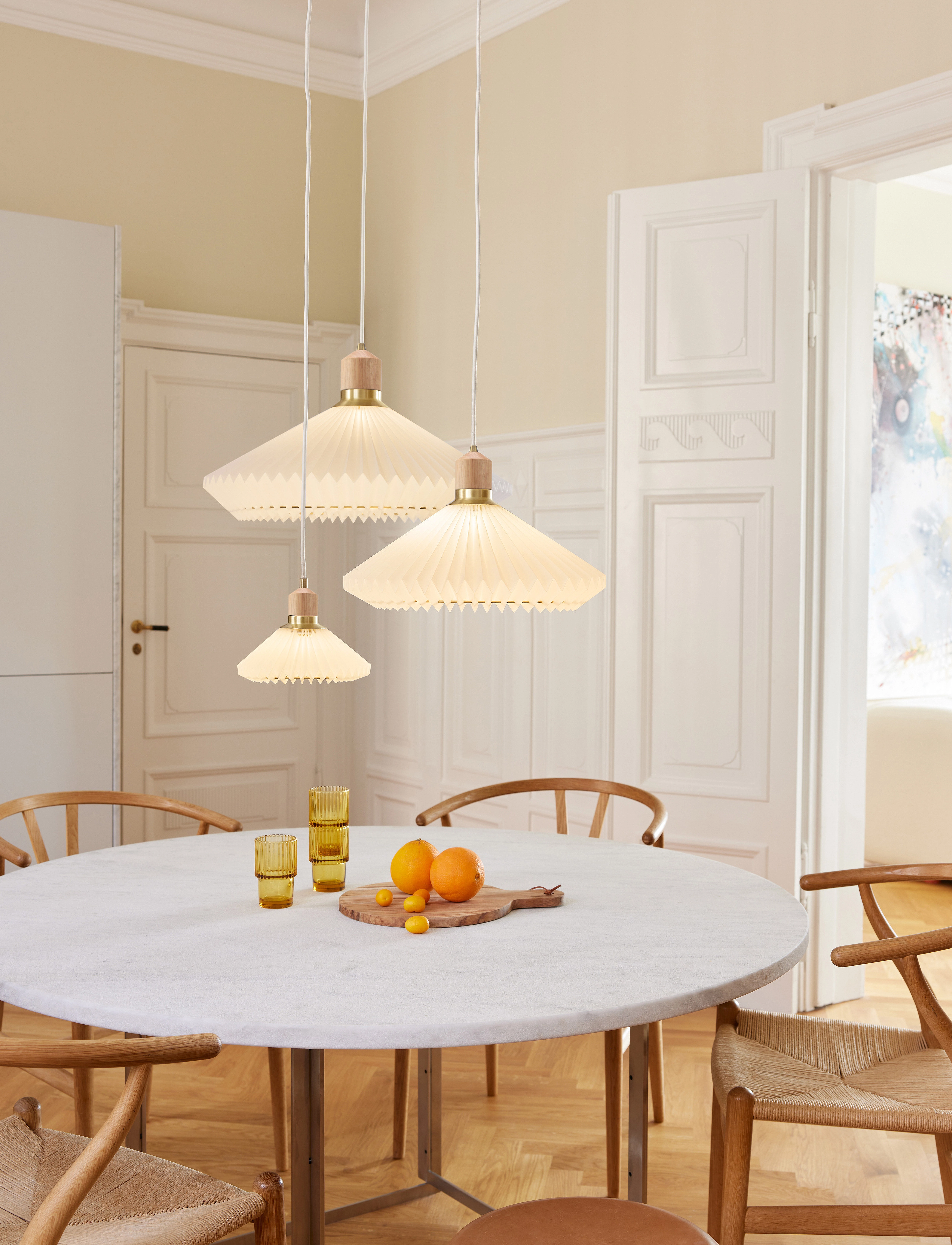 Halo Design Paris, Ø 40 cm, White, Loftslamper > Pendellamper, Unisex