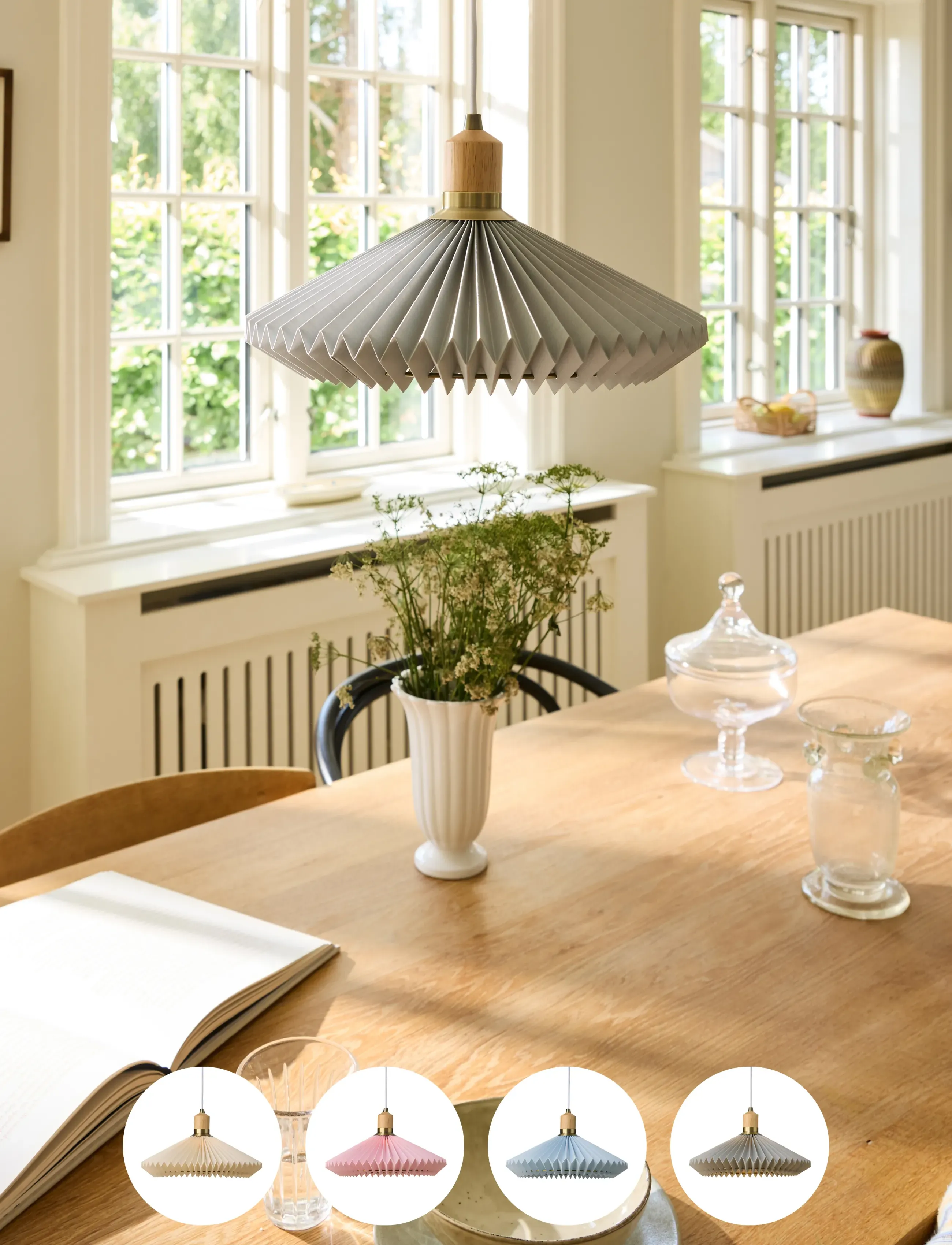Halo Design - Paris Pendel Ø40 - pendellampen - rose - 0