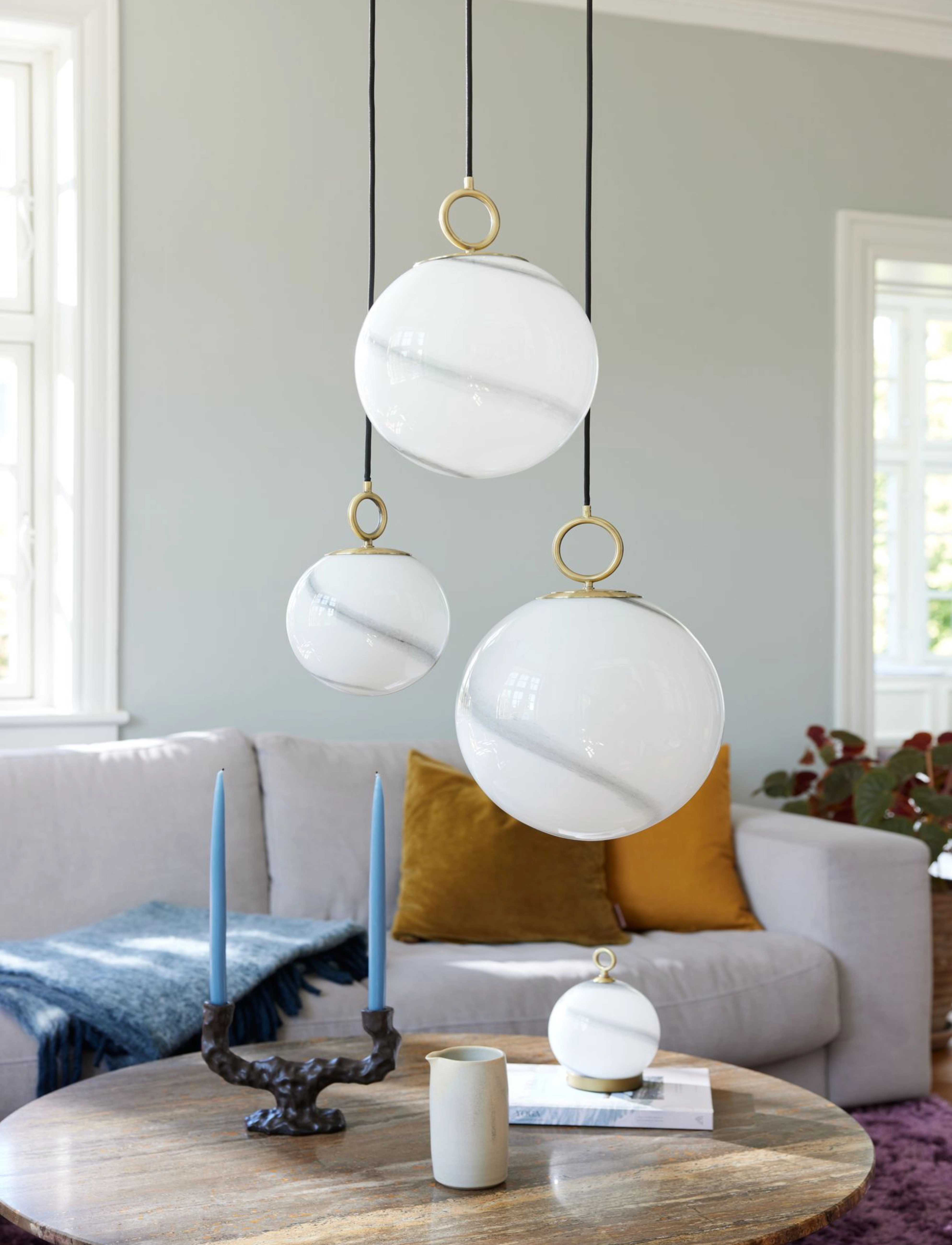 Halo Design - Stockholm - pendellampor - grey - 4