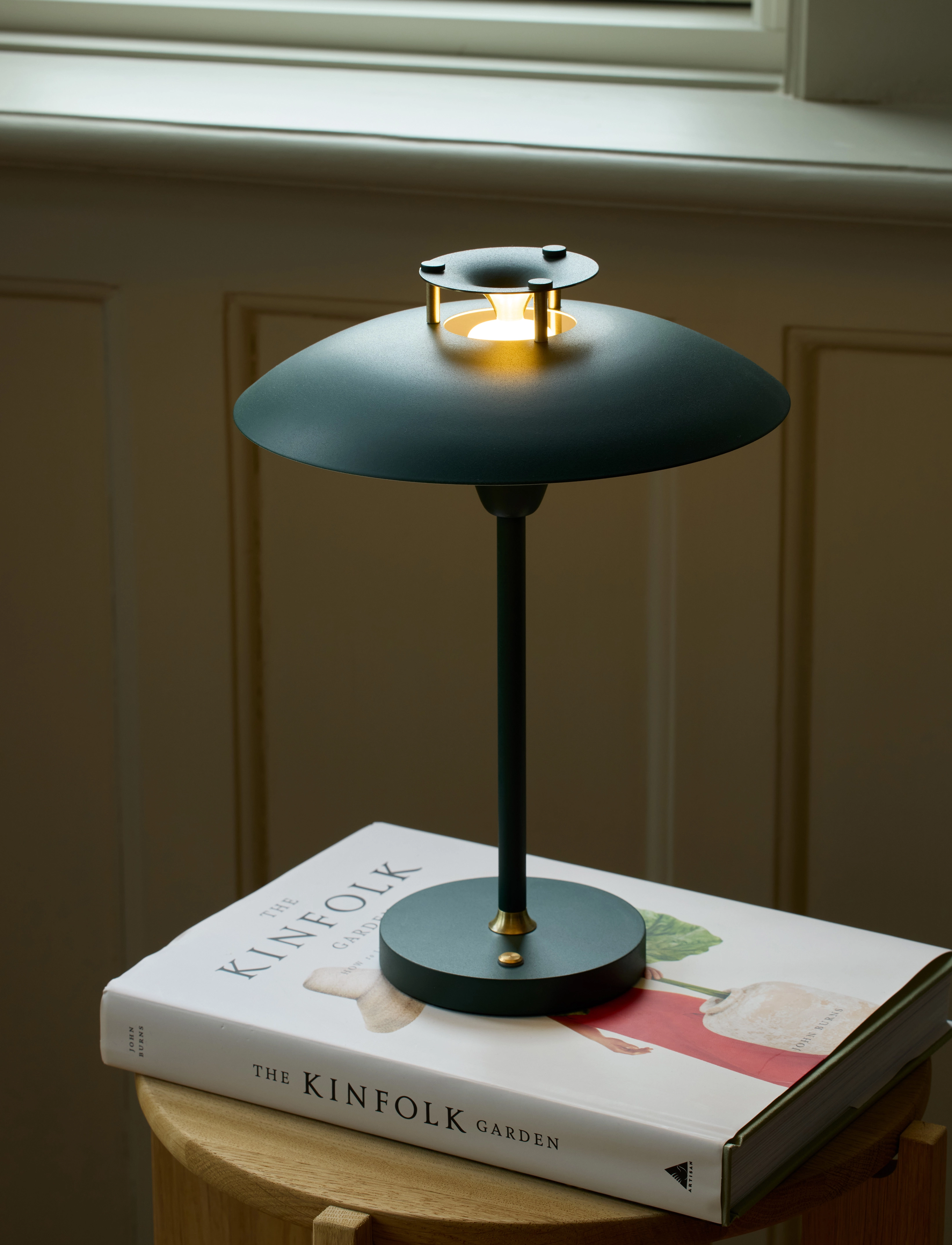Halo Design - Stepp 123 - pöytävalaisimet - dark green - 3