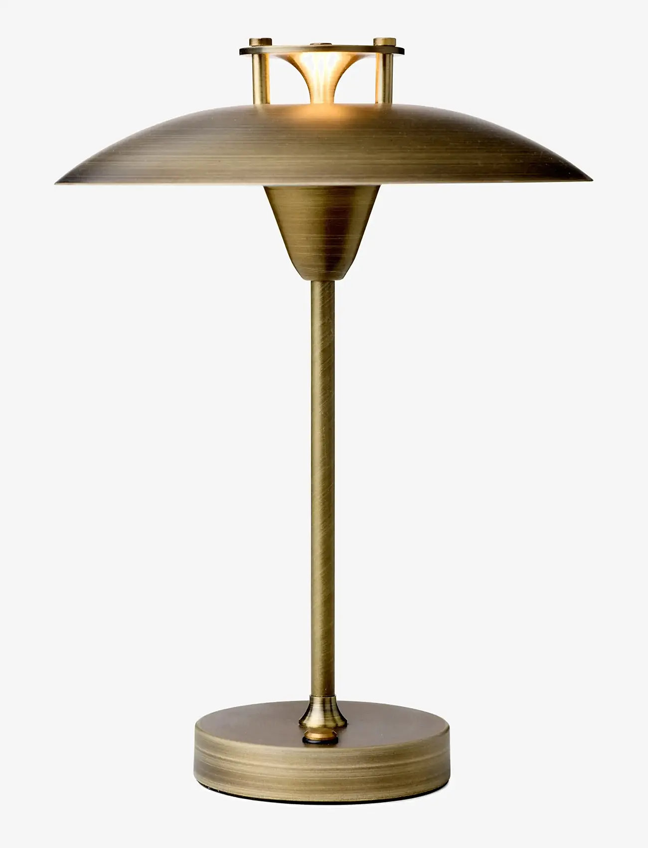 Halo Design - Mini Stepp 1-2-3 Portable Table Lamp - table lamps - antique brass - 1