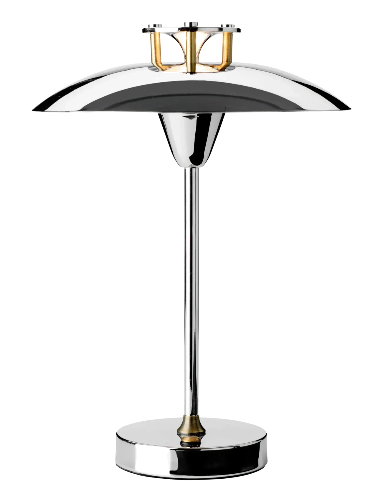 Halo Design Mini Stepp 1-2-3 Portable Table Lamp, H:23 cm, Silver, Lamper > Bordlamper, Unisex