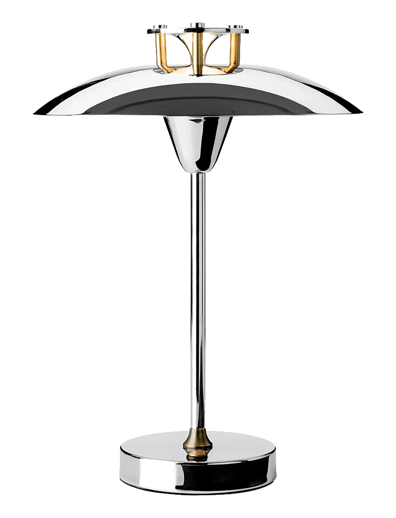 Halo Design - Mini Stepp 1-2-3 Portable Table Lamp - schreibtisch- & tischlampen - chrome - 0