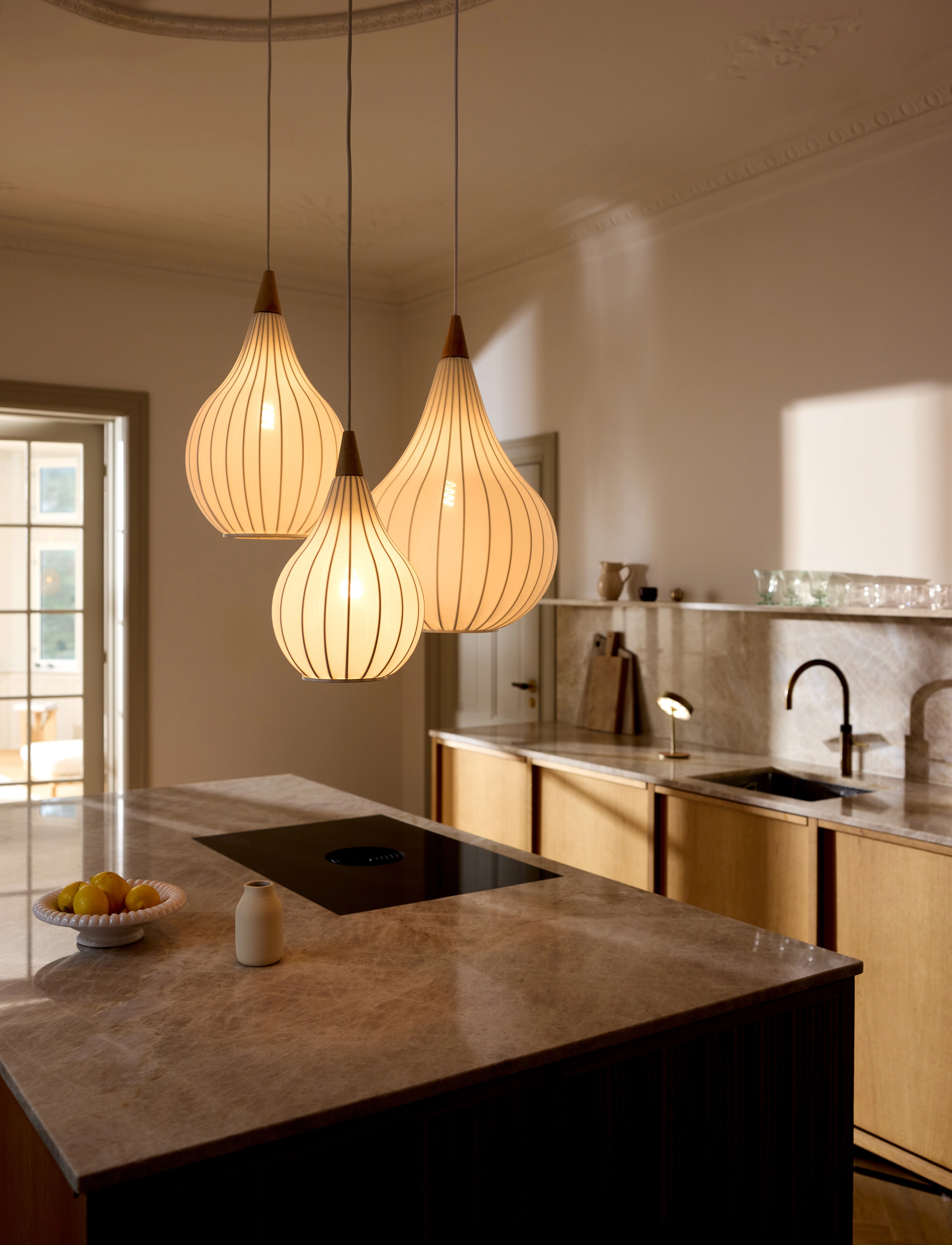 Halo Design Drops, One Size, Ceiling Lamps, Weiß - Pendant Homeware