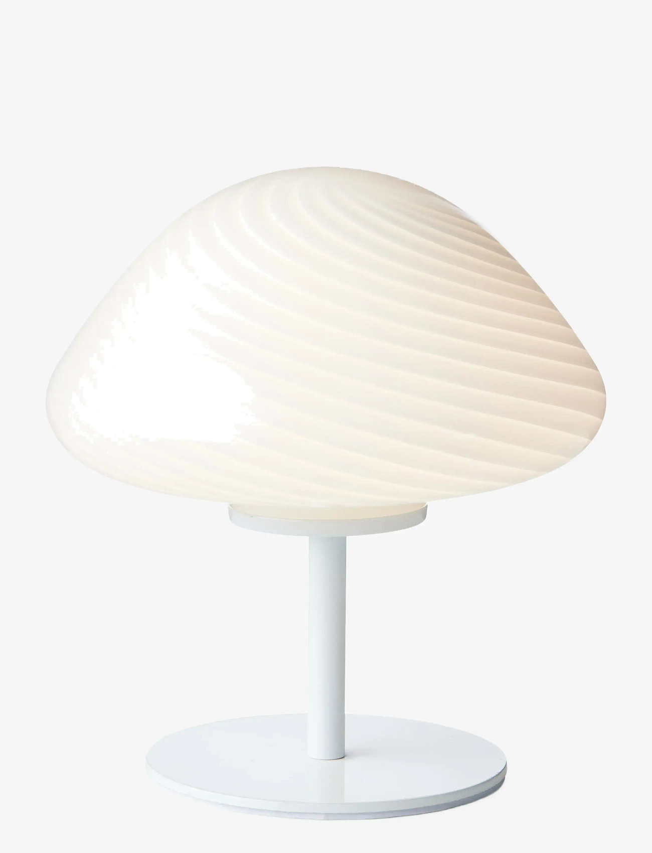 Halo Design - Mini Mush table lamp, glass head, metal base - versla eftir verði - white - 0