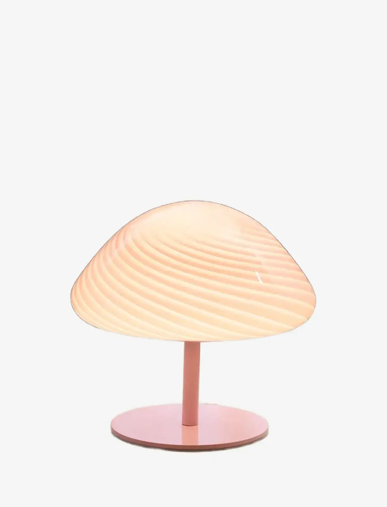 Halo Design - Candy Mini mush table lamp, glass head, metal base Rose - bordlamper - rose - 4