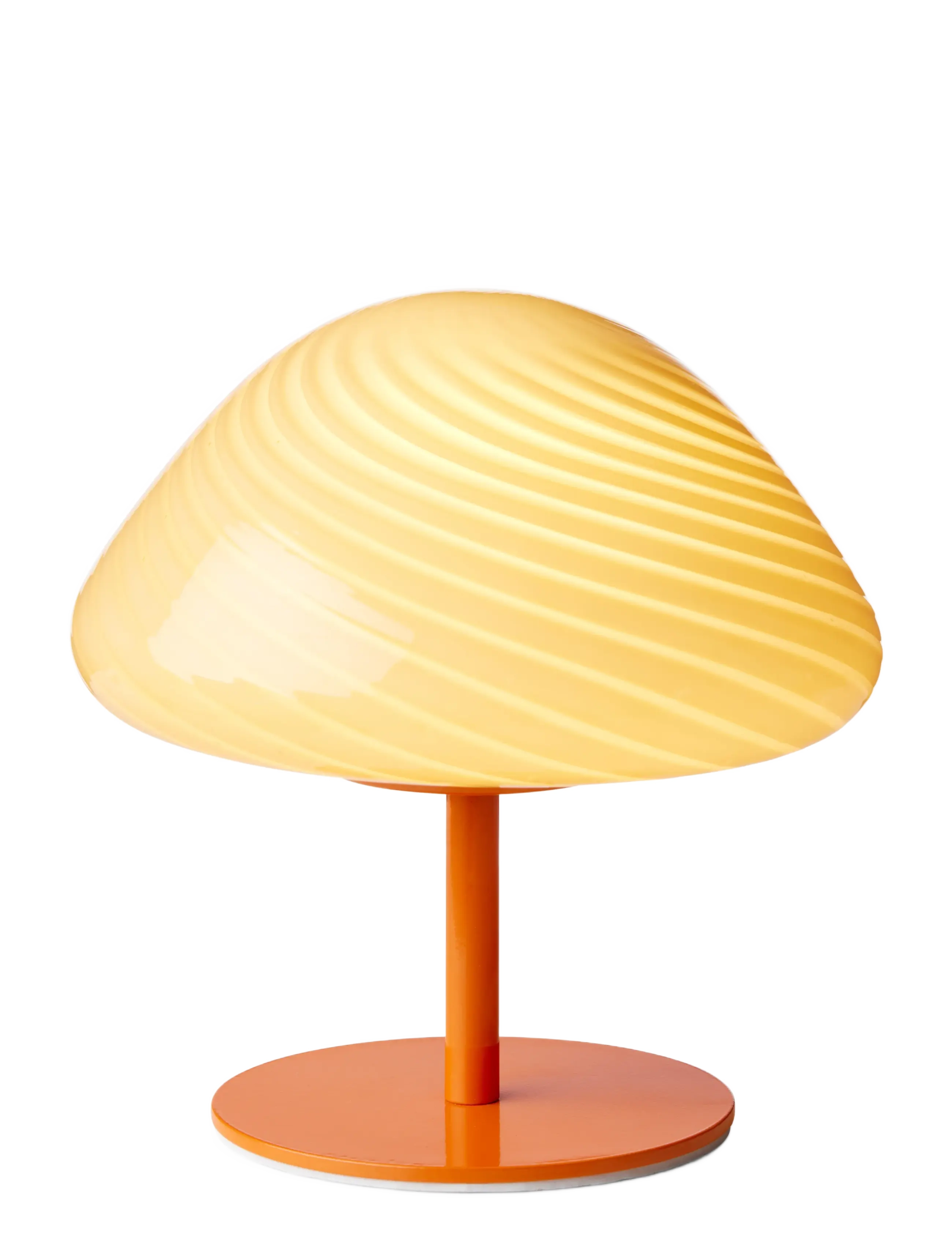 Halo Design Candy Mini Mush Table Lamp, Glass Head, Metal Base, Bordlampe, Orange, Str: ONE SIZE