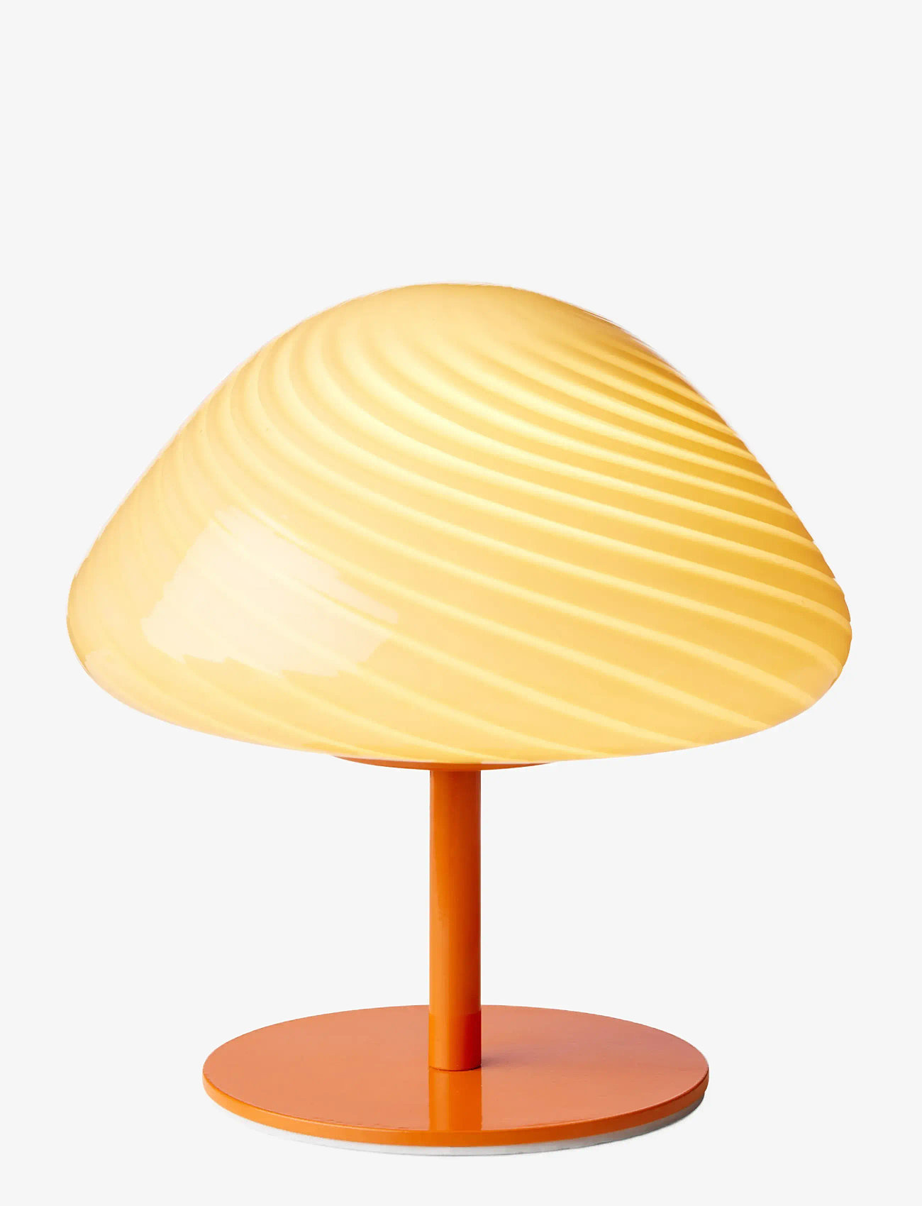 Halo Design - Candy Mini mush table lamp, glass head, metal base - stalinės lempos - orange - 0