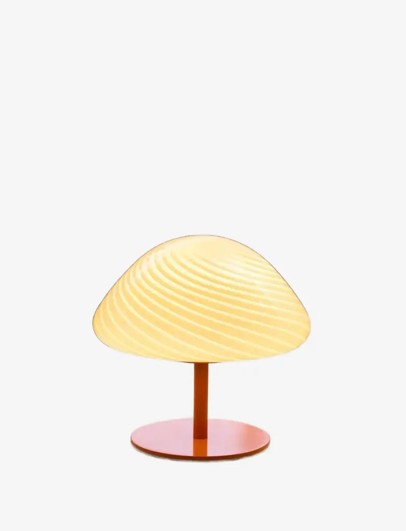 Halo Design - Candy Mini mush table lamp, glass head, metal base - stalinės lempos - orange - 4