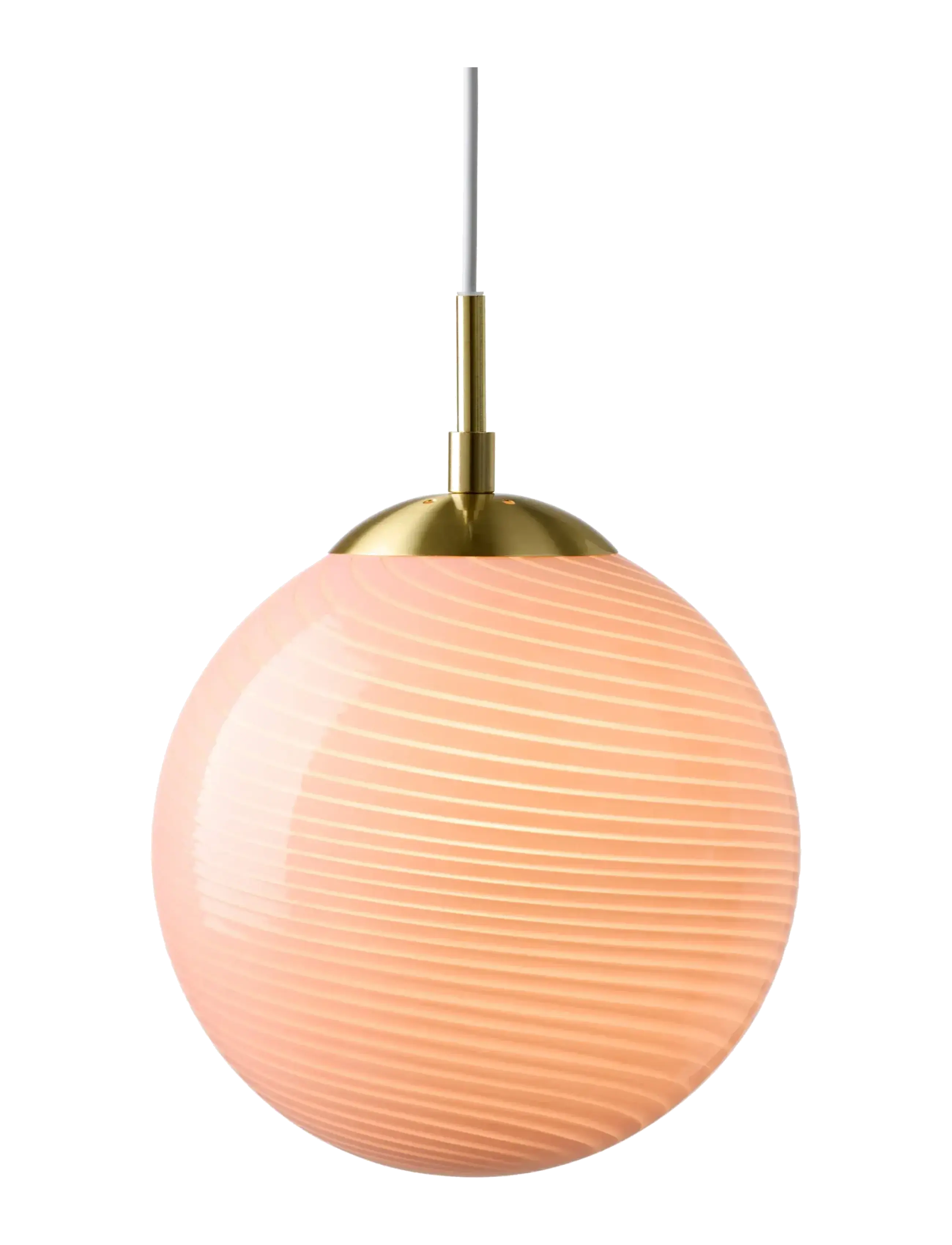 Halo Design Candy Ball Pendant - Lambid - ROSE / pink/rose