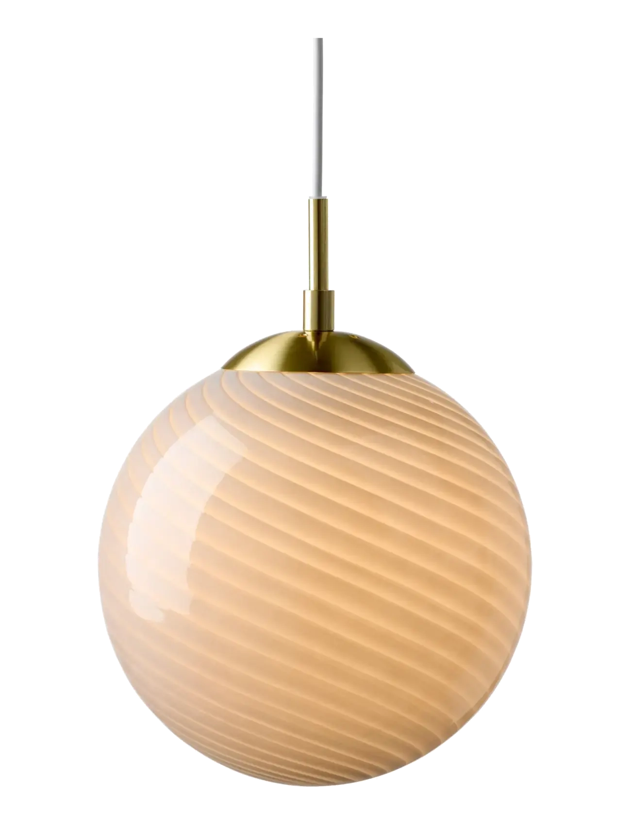 Halo Design Candy Ball Pendant, Ø 25 cm, Ceiling Lamps, Gold - Pendant Homeware