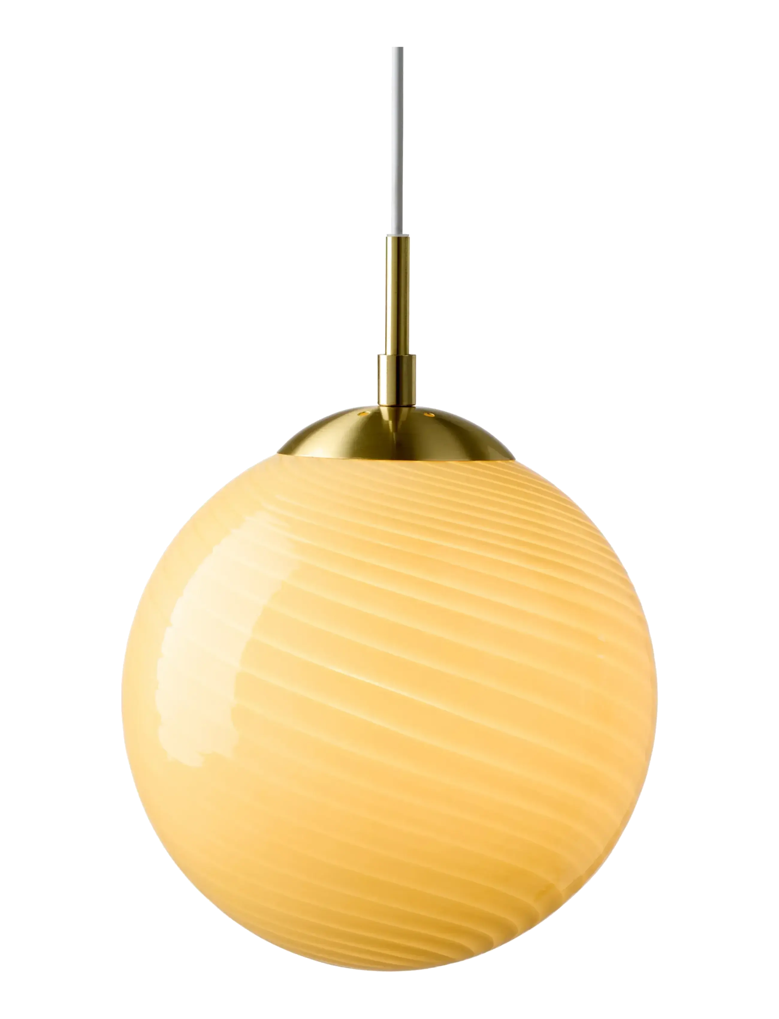 Halo Design Candy Ball Pendant, Pendellampe, Creme, Str: Ø 25 CM