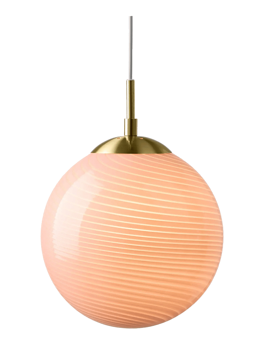 Halo Design - Candy Ball Pendant - pendellampen - rose - 1