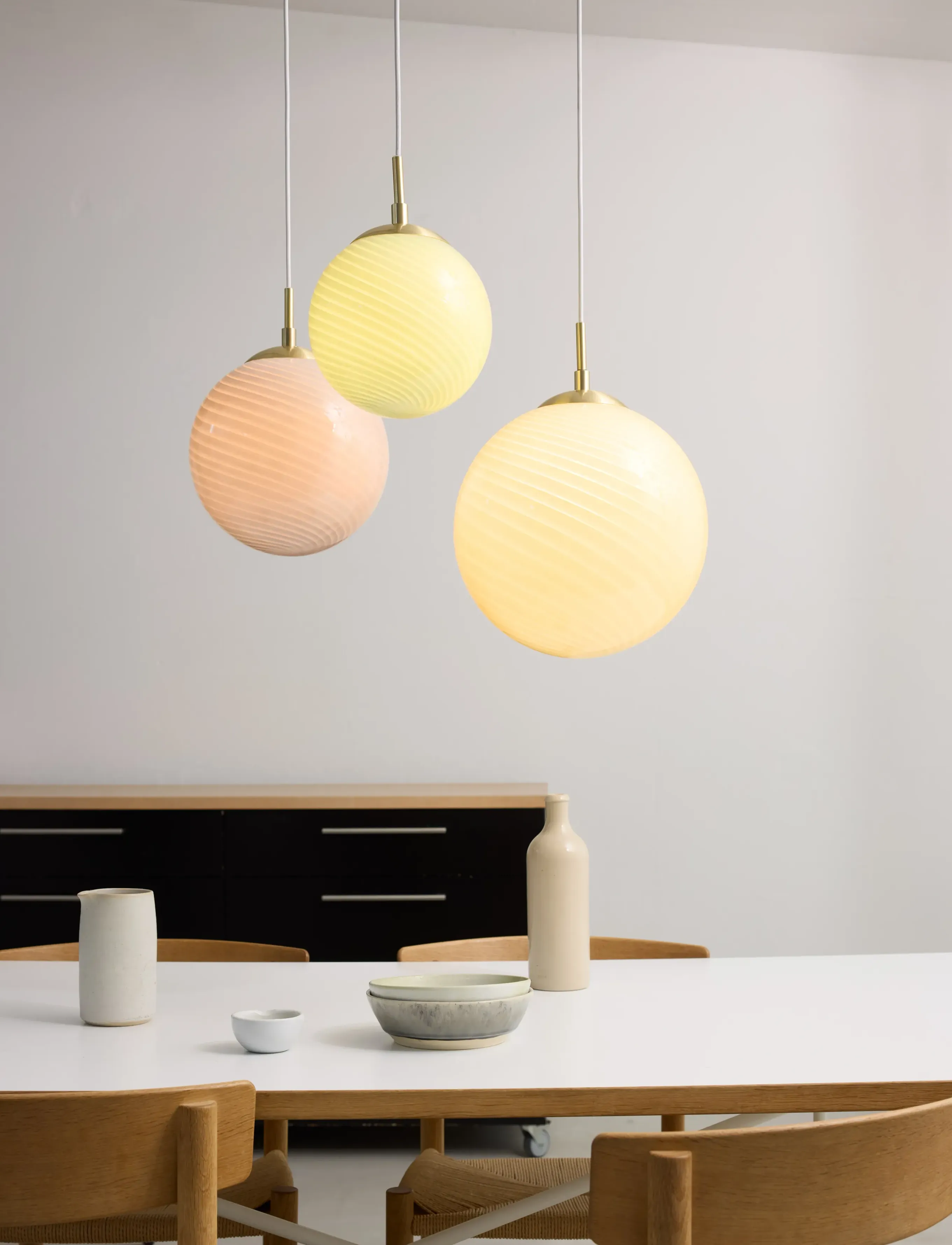 Halo Design Candy Ball Pendant, Ø 30 cm, Yellow, Loftslamper > Pendellamper, Unisex
