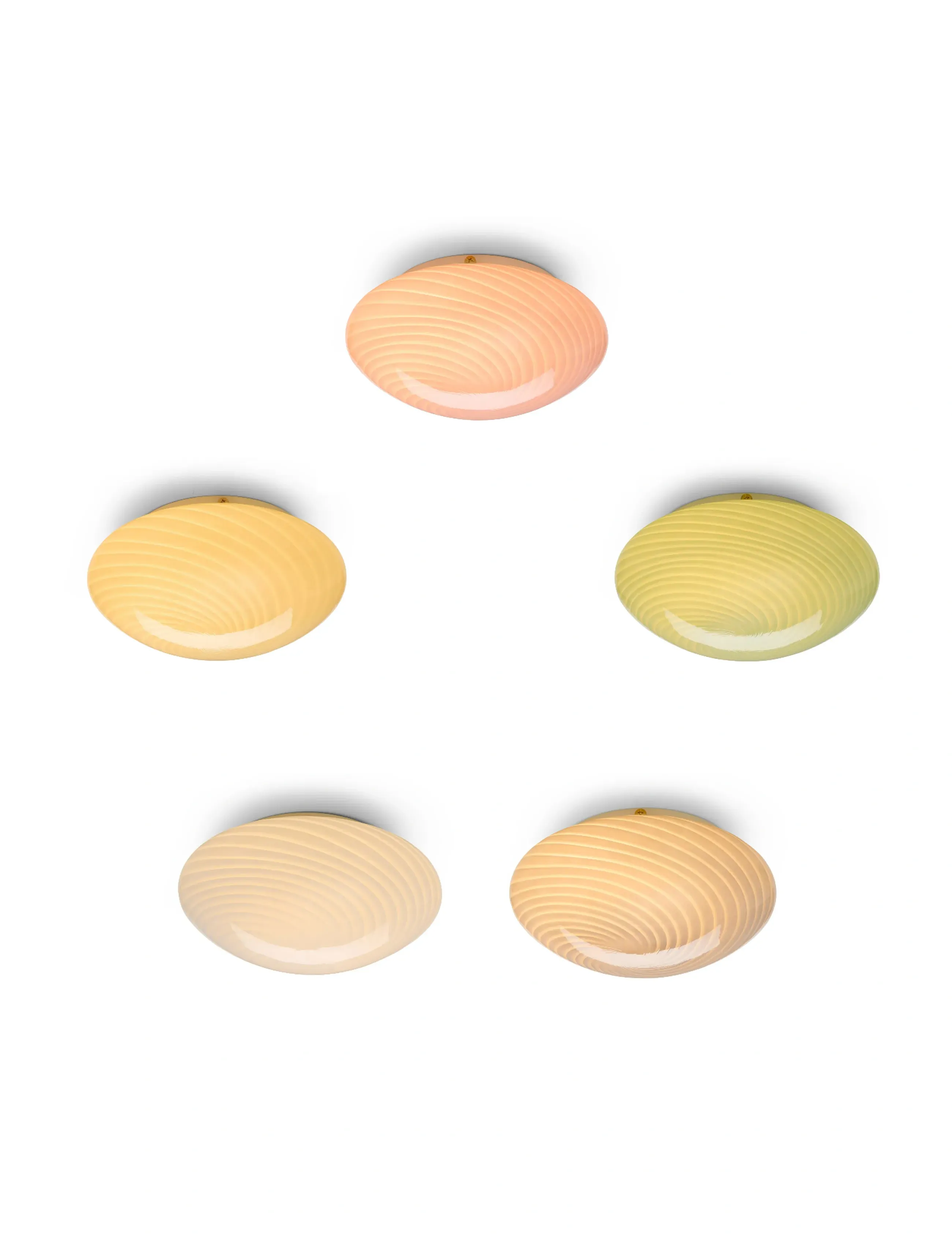 Halo Design Candy Ceiling-Wall Lamp, Ø 30 cm, Ceiling Lamps, Grau - Flush Mount Lights, Homeware