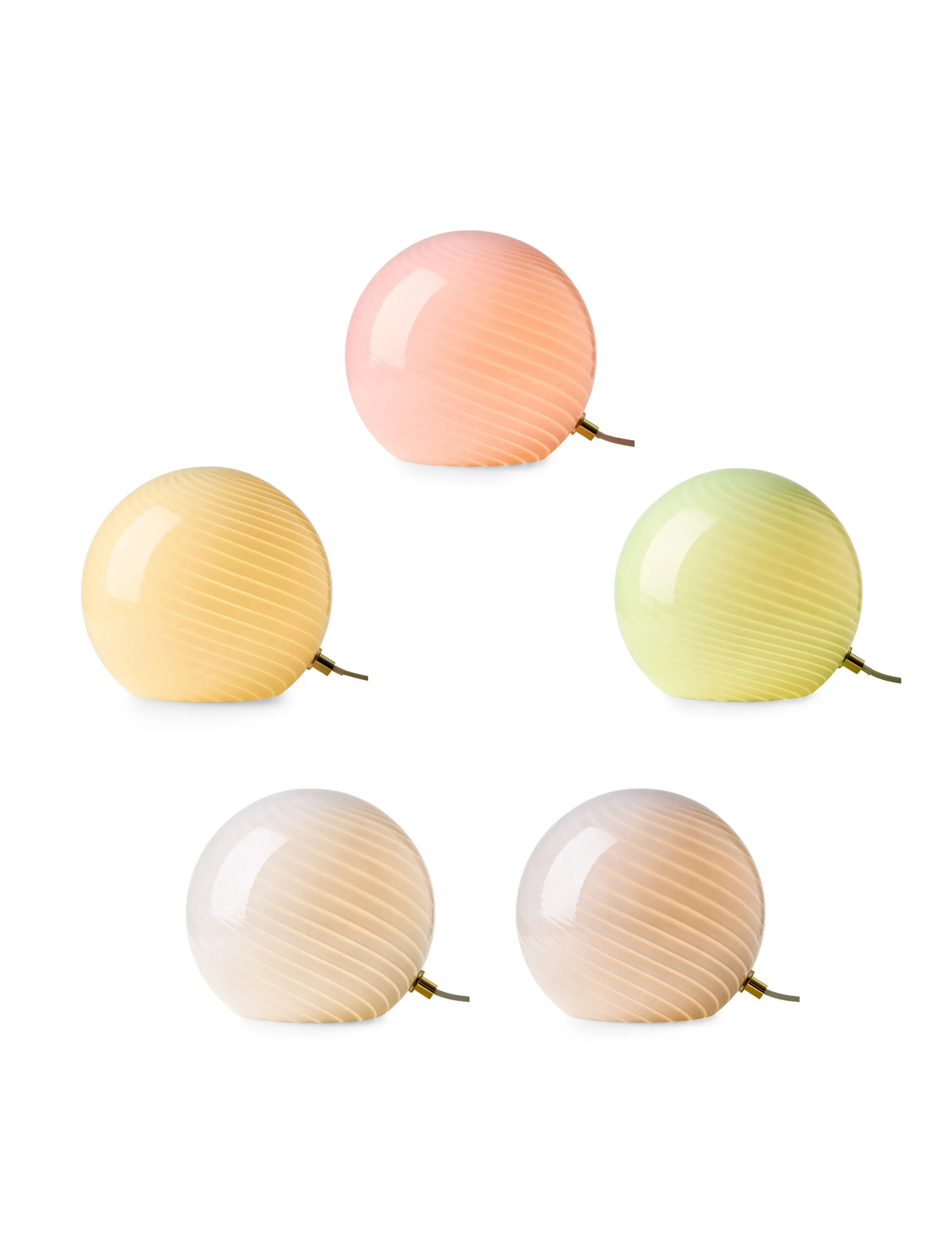 Halo Design Candy Table Lamp, Ø 20 cm, Cream, Lamper > Bordlamper, Unisex