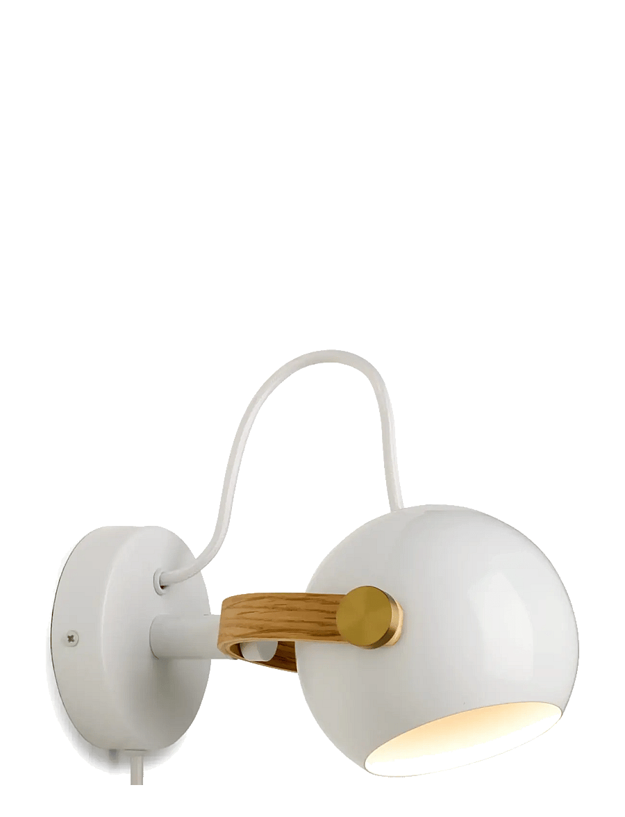 Halo Design - DC væglampe, Hvid - wandleuchten - glossy white - 1
