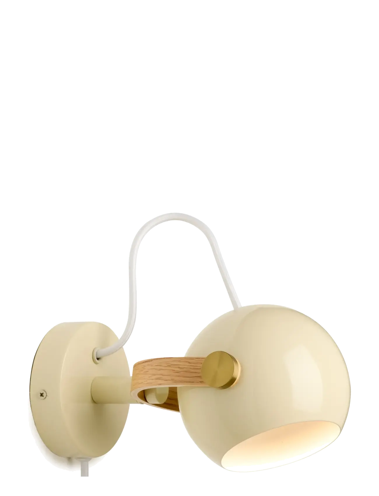 Halo Design DC væglampe, Creme - Beleuchtung - GLOSSY CREAM / cream