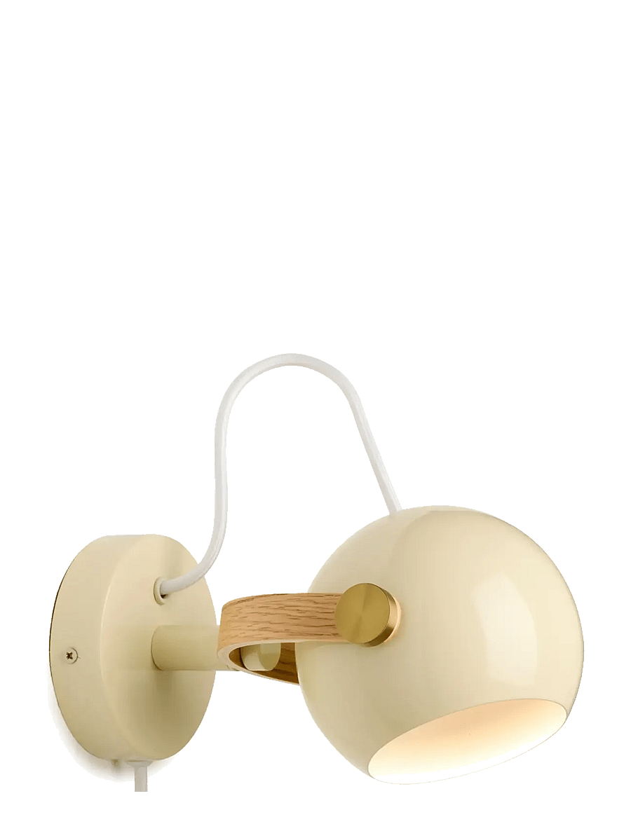 Halo Design - DC væglampe, Creme - wandleuchten - glossy cream - 1