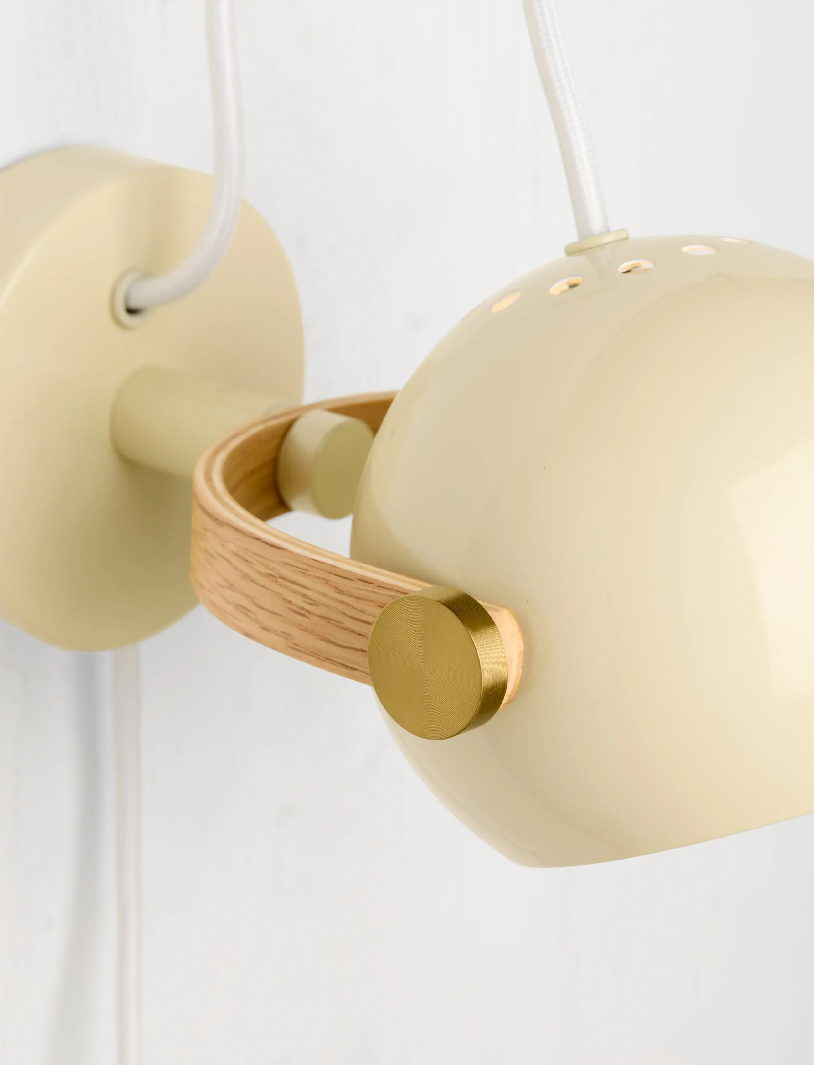 Halo Design - DC væglampe, Creme - wandleuchten - glossy cream - 4