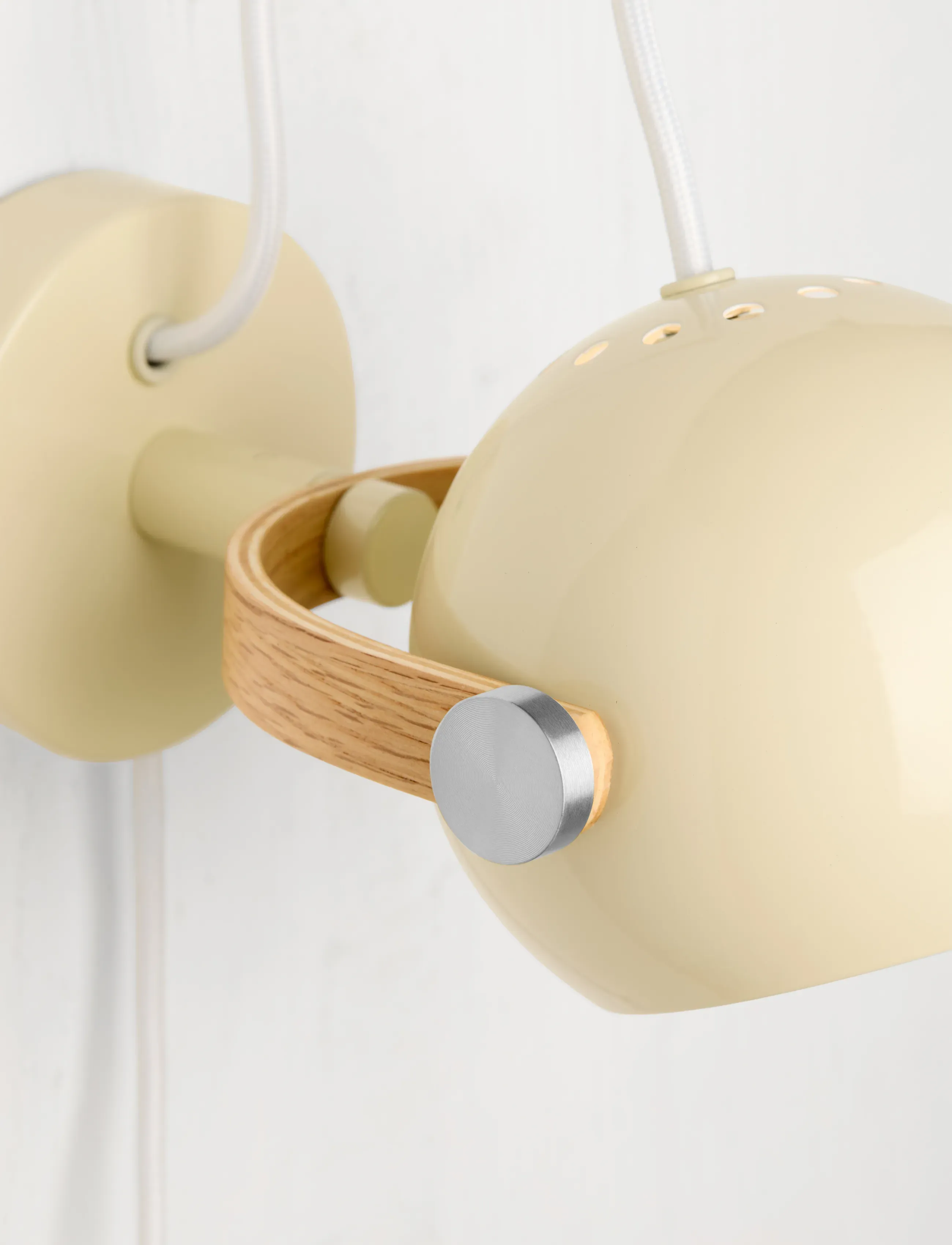Halo Design - DC væglampe, Creme - wandleuchten - glossy cream - 5