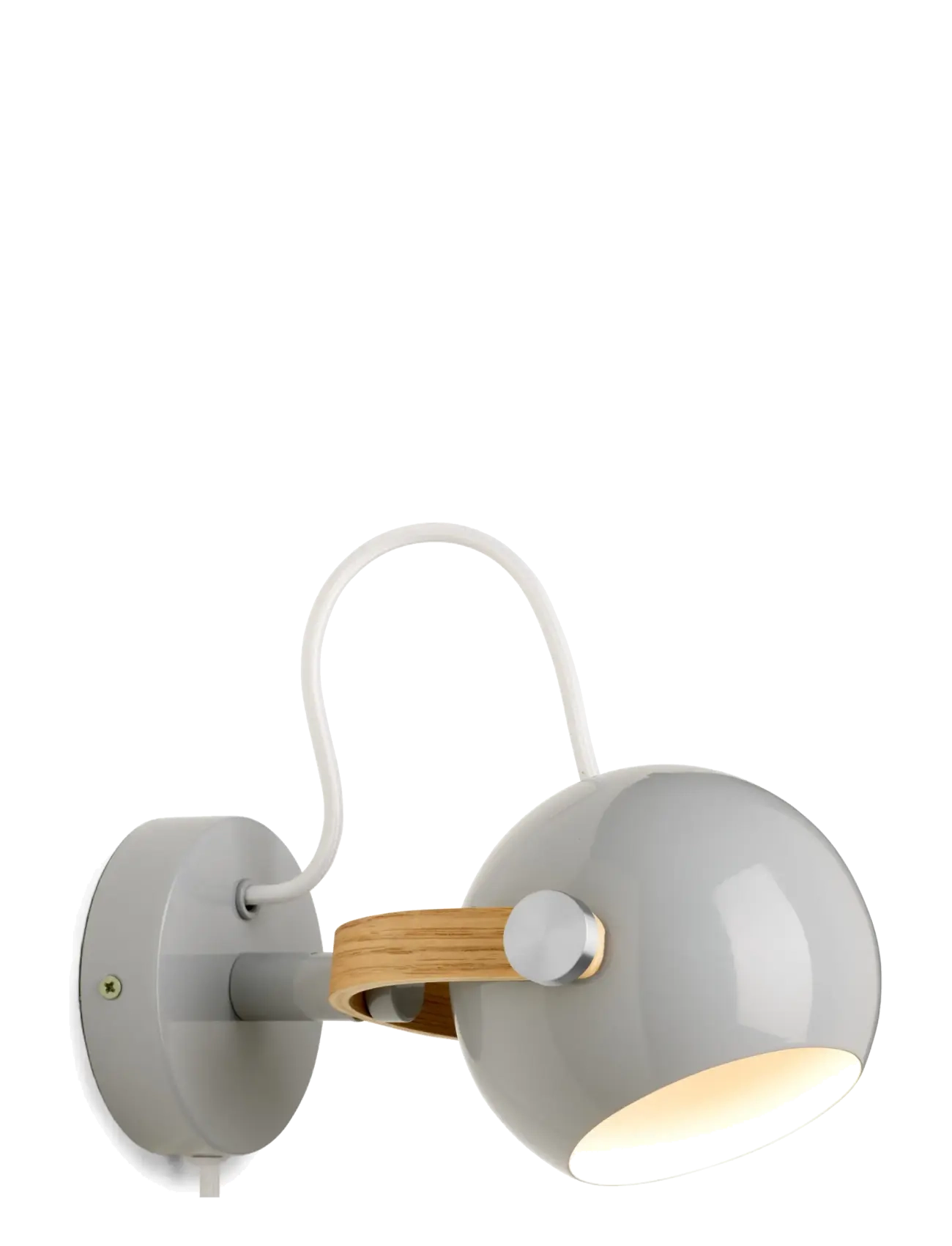 Halo Design - DC væglampe, Grå - wandleuchten - glossy light grey - 2
