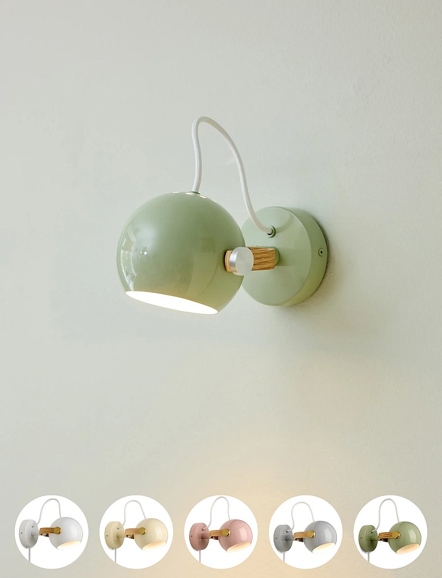 Halo Design - DC væglampe, Sage - glossy sage green - 4