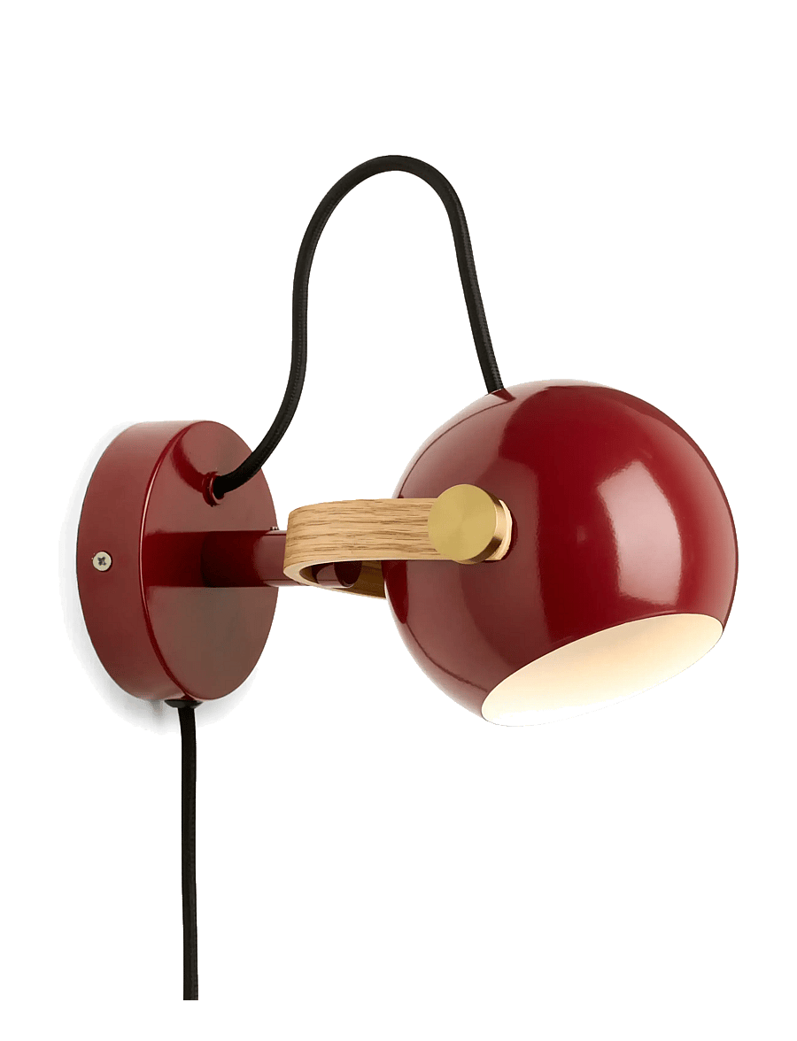 Halo Design - DC væglampe, Merlot - wandleuchten - glossy merlot mania - 1