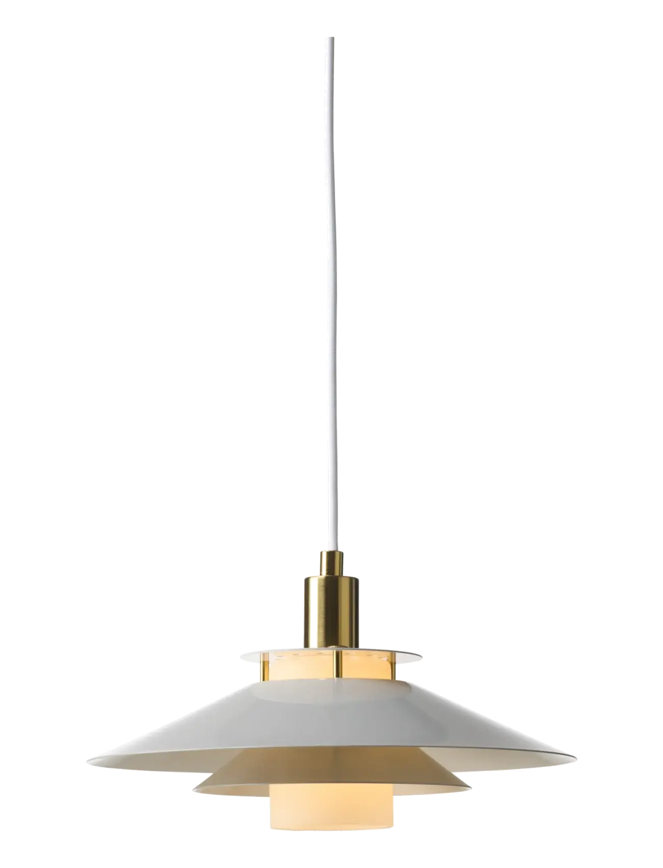 Halo Design Rivoli pendel Ø26, Grå - Lamps - GLOSSY LIGHT GREY / grey