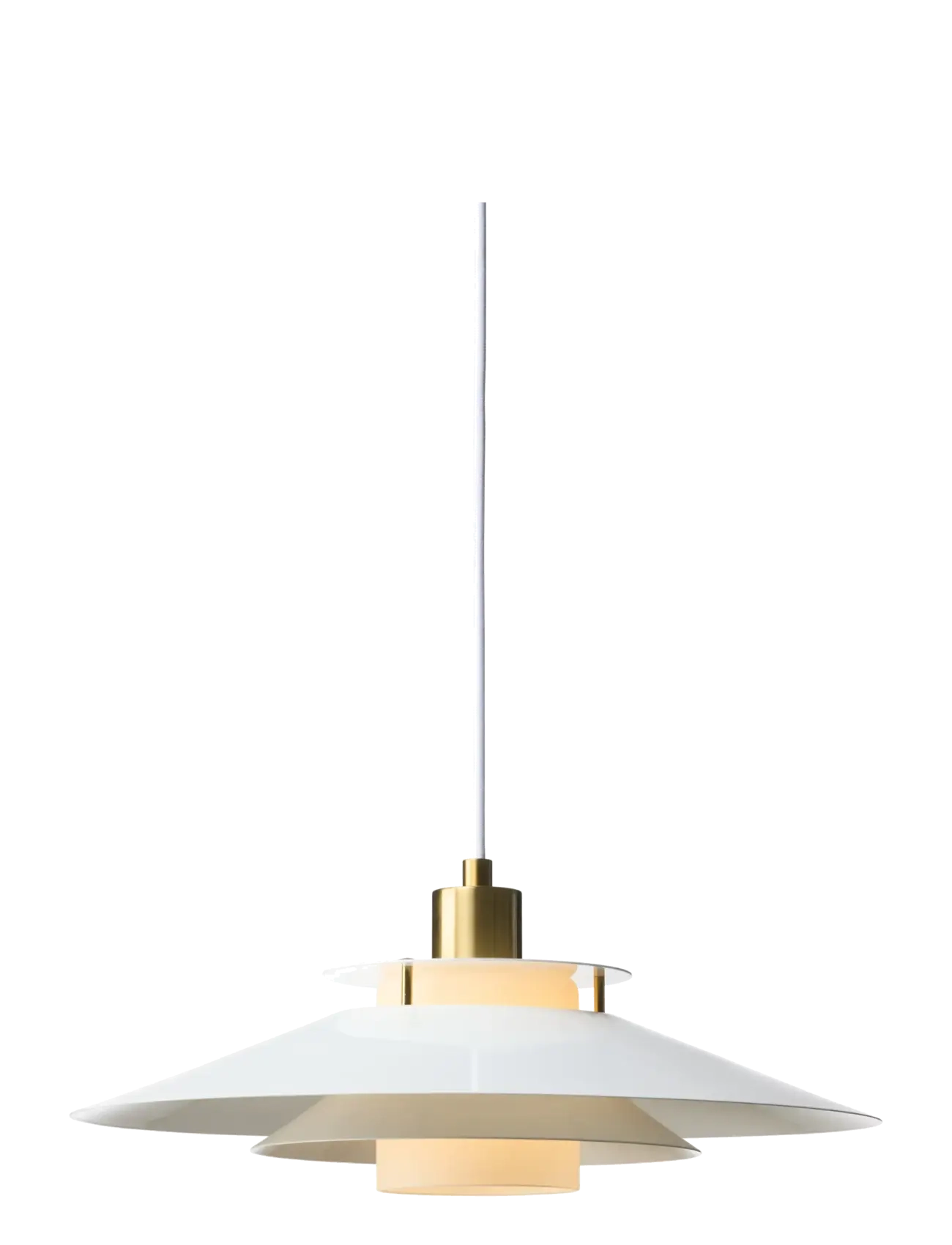 Halo Design Rivoli pendel Ø40, Hvid - Beleuchtung - GLOSSY WHITE / white